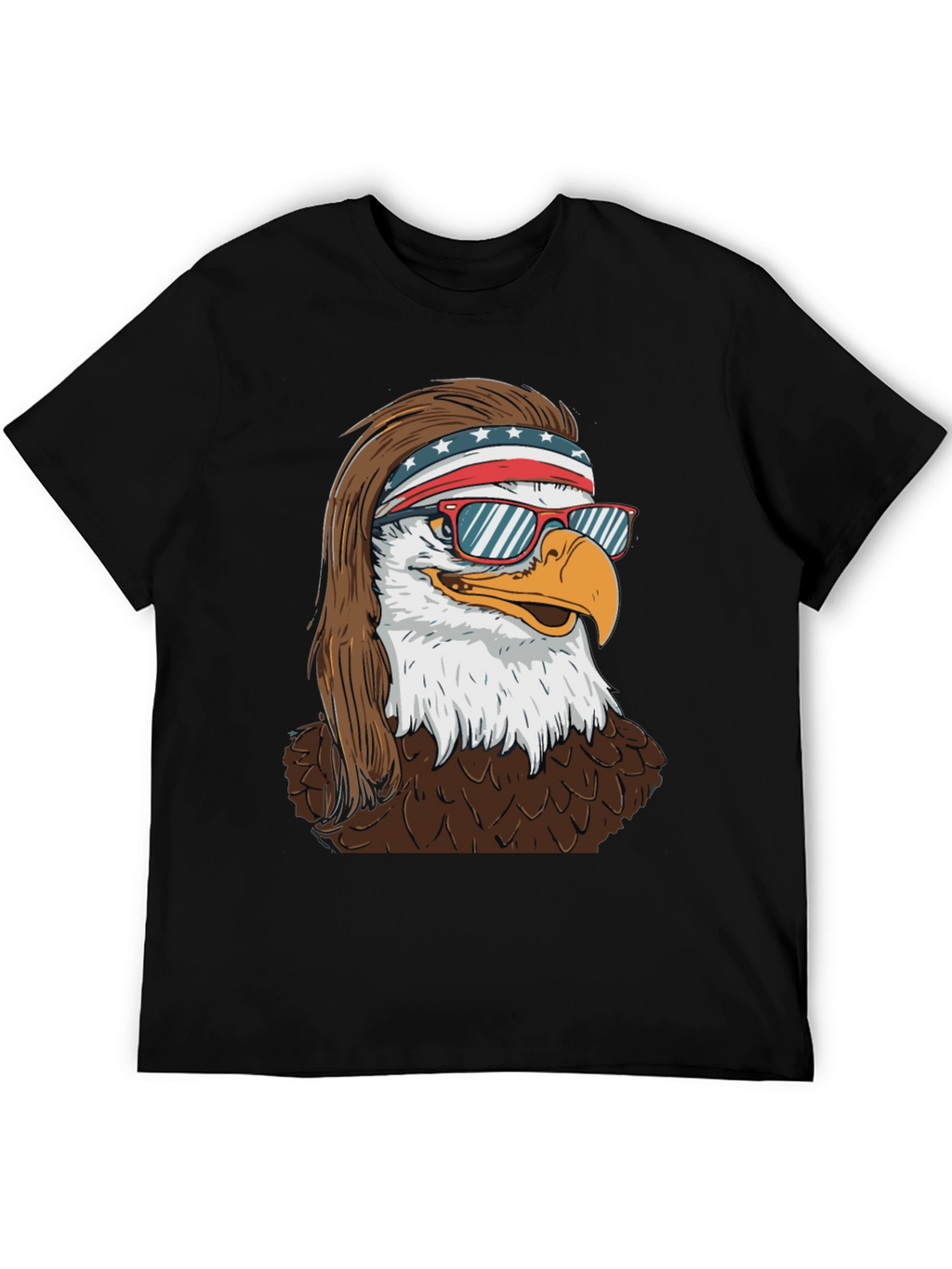 Eagle Mullet Patriotic T-Shirt