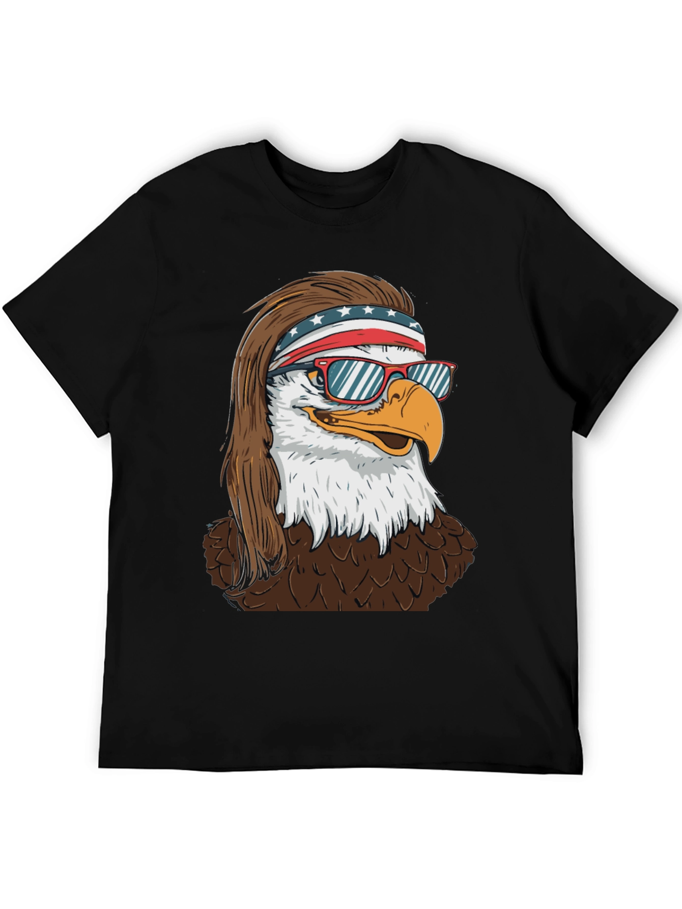 Eagle Mullet Patriotic T-Shirt
