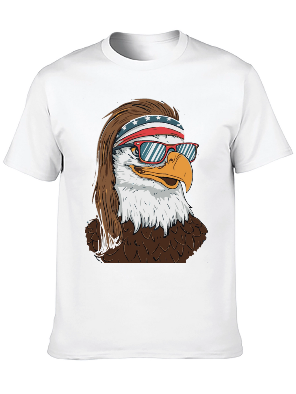 Eagle Mullet Patriotic T-Shirt