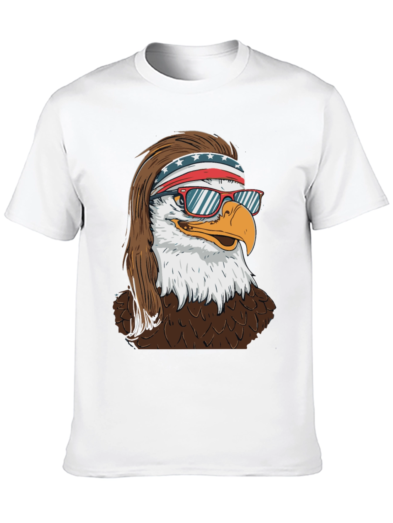 Eagle Mullet Patriotic T-Shirt