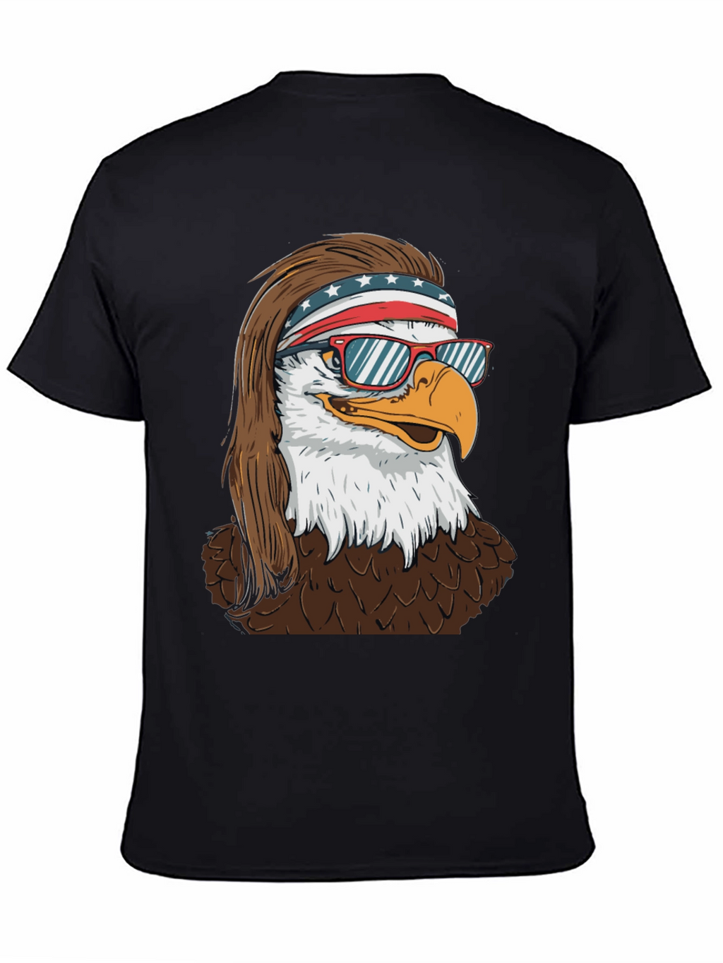 Eagle Mullet Patriotic T-Shirt