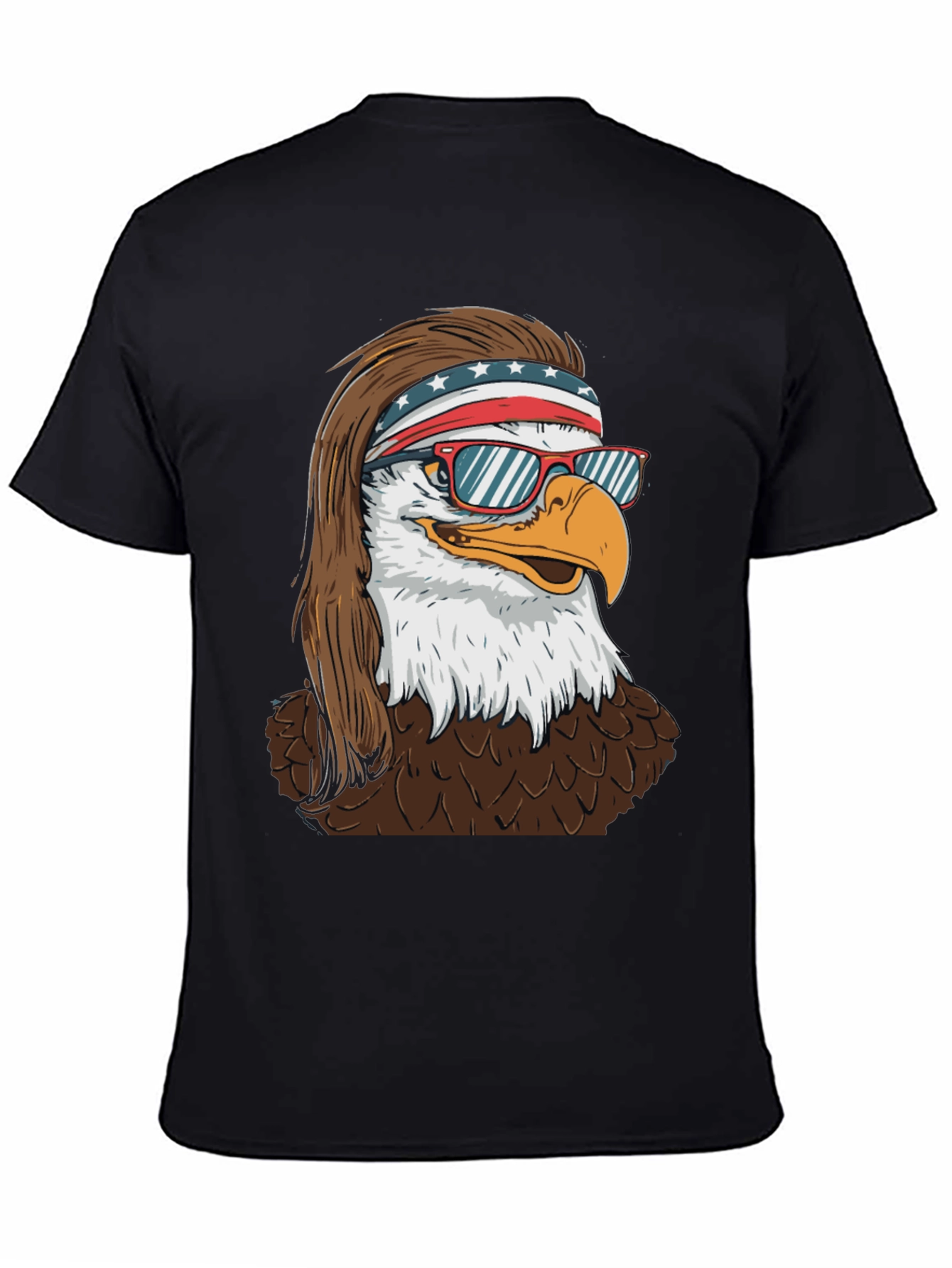 Eagle Mullet Patriotic T-Shirt