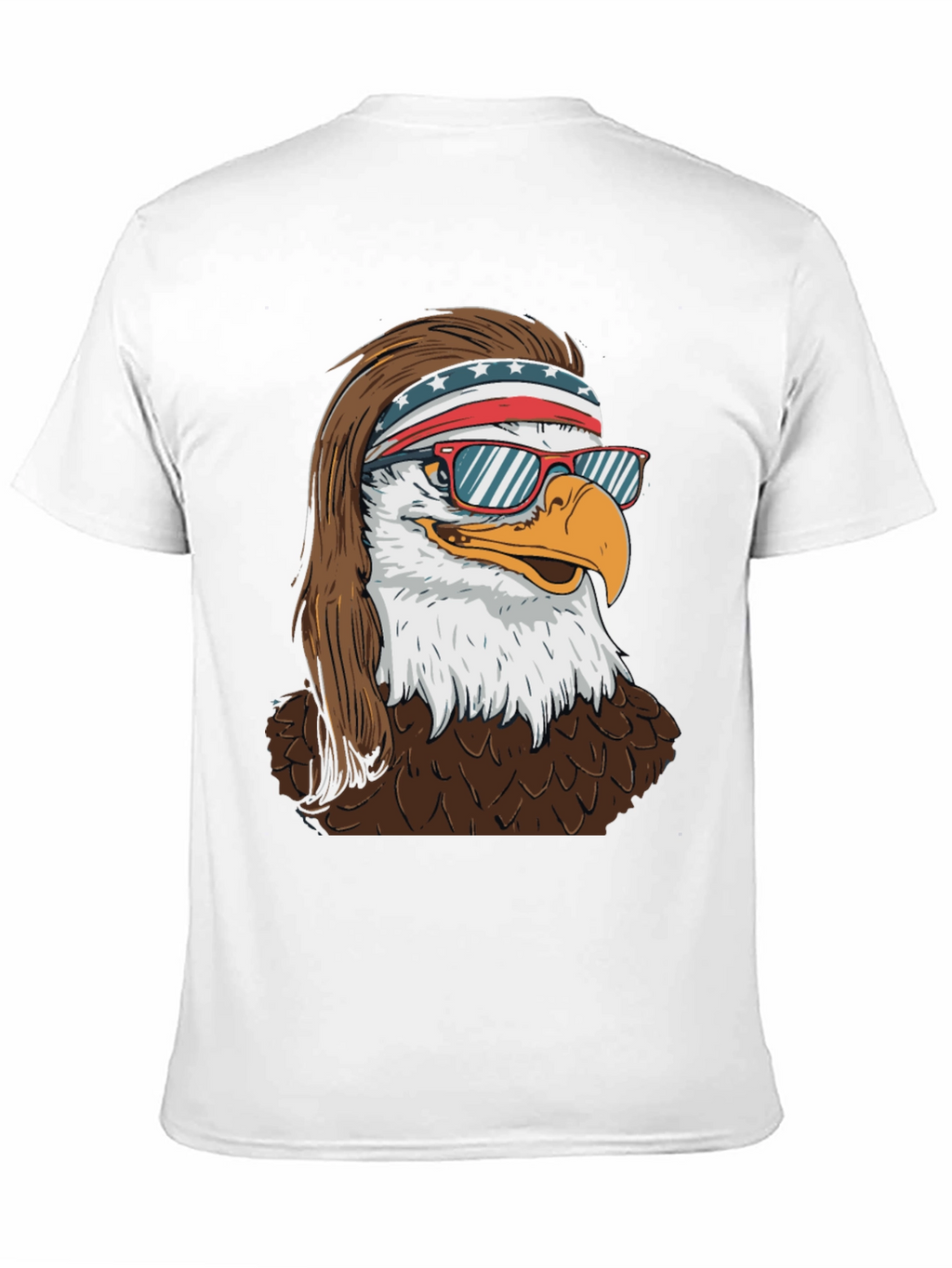 Eagle Mullet Patriotic T-Shirt