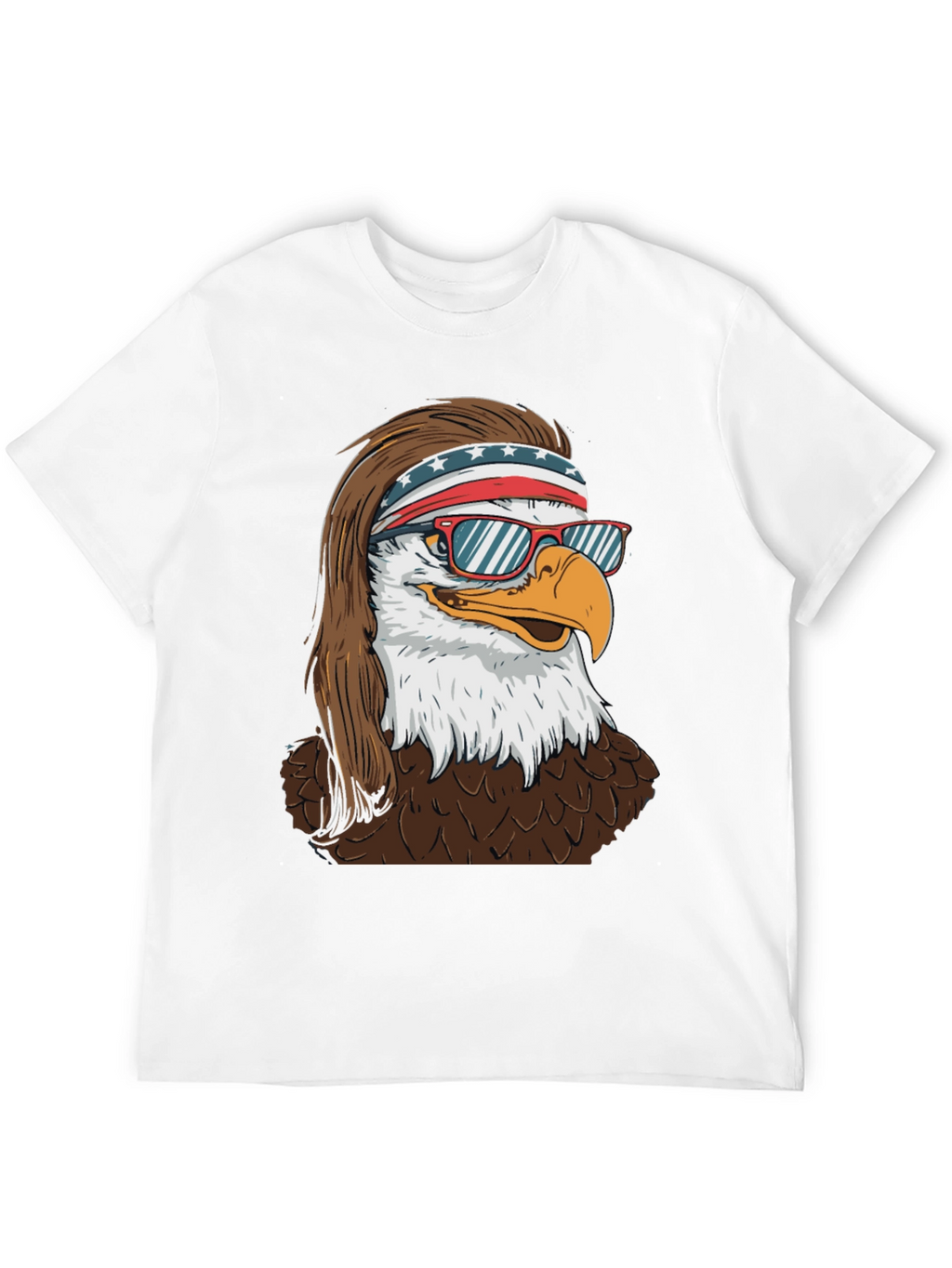 Eagle Mullet Patriotic T-Shirt
