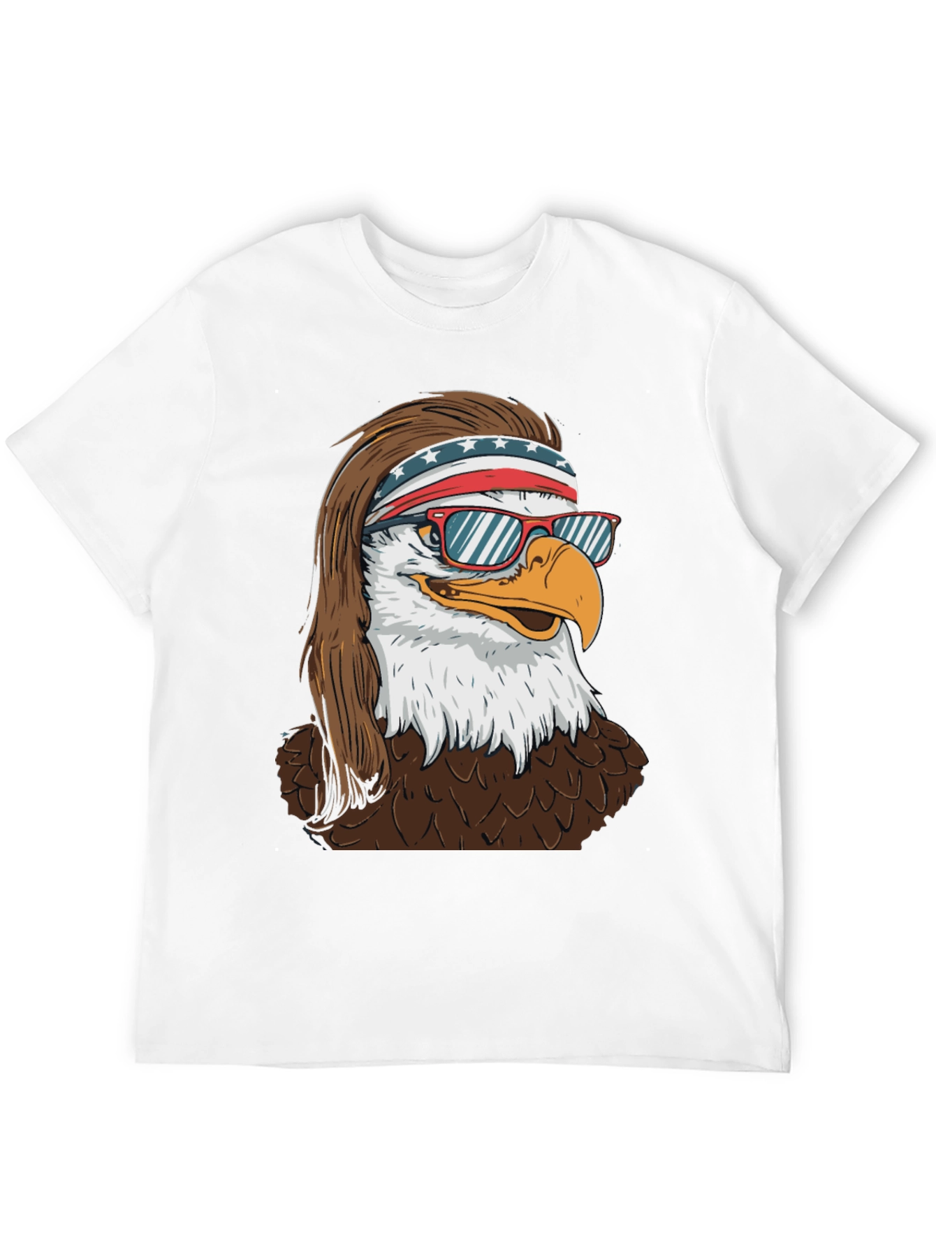 Eagle Mullet Patriotic T-Shirt