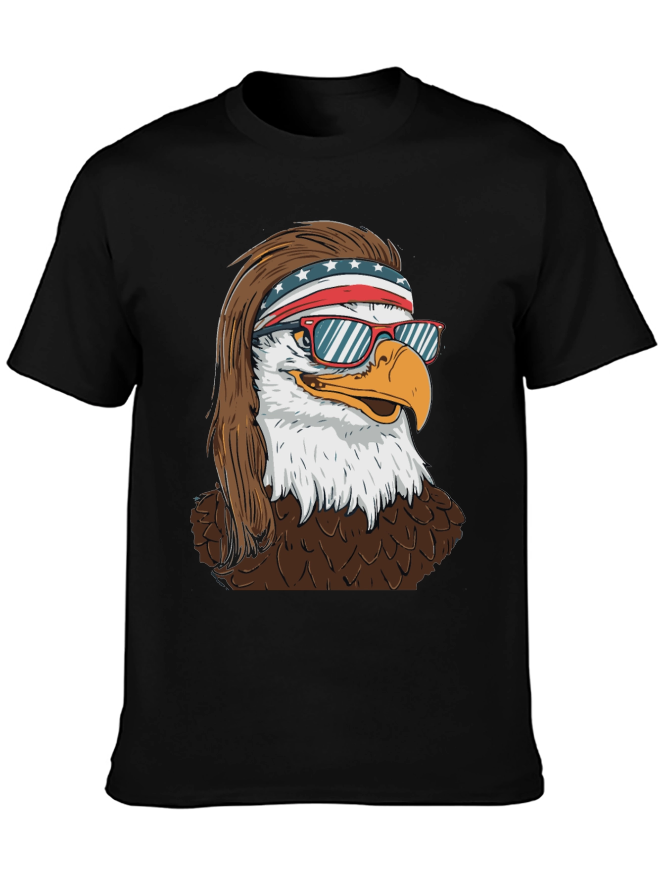 Eagle Mullet Patriotic T-Shirt