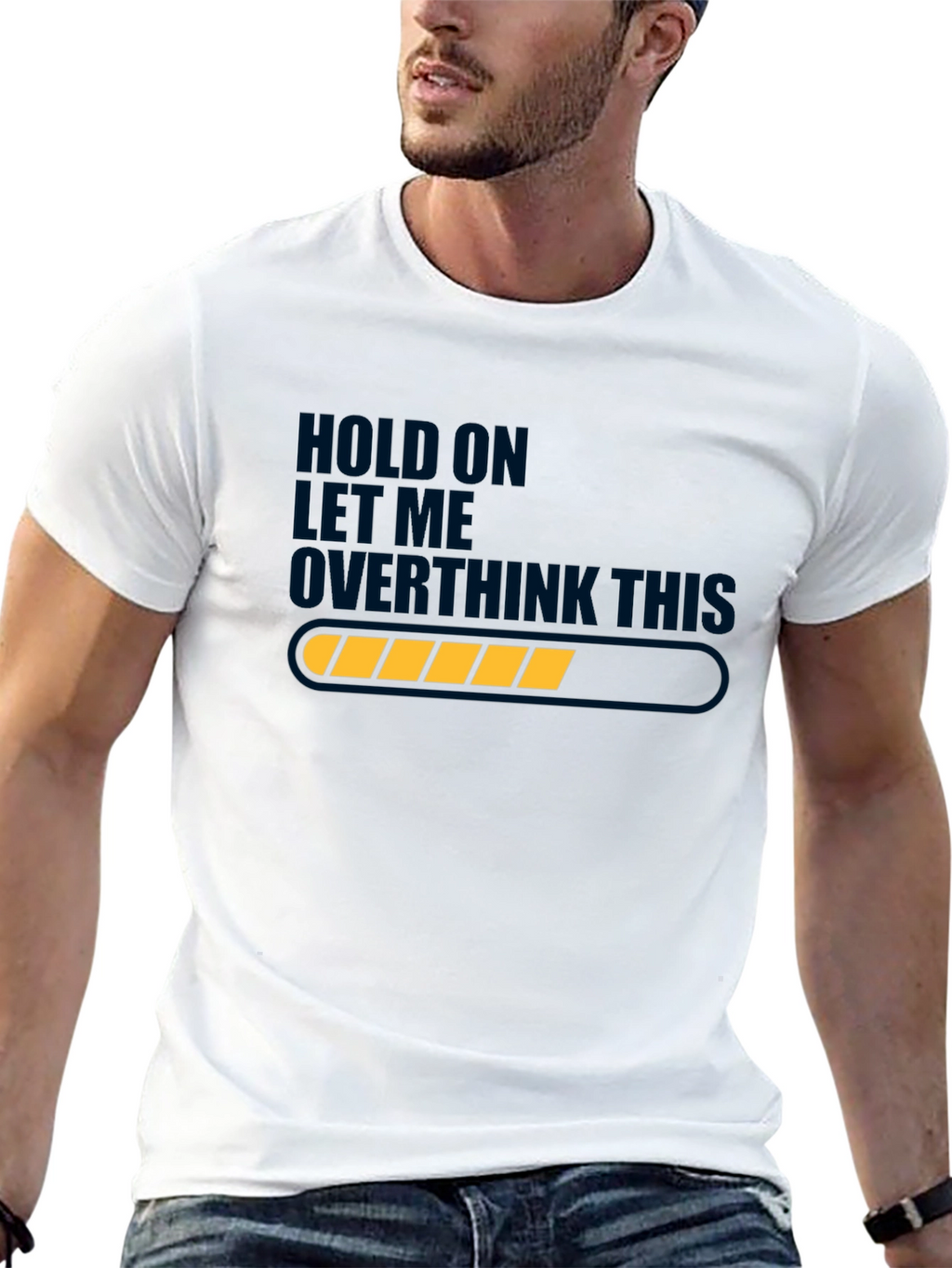 Overthinking T-Shirt - Funny Sarcastic Tee for Thinkers