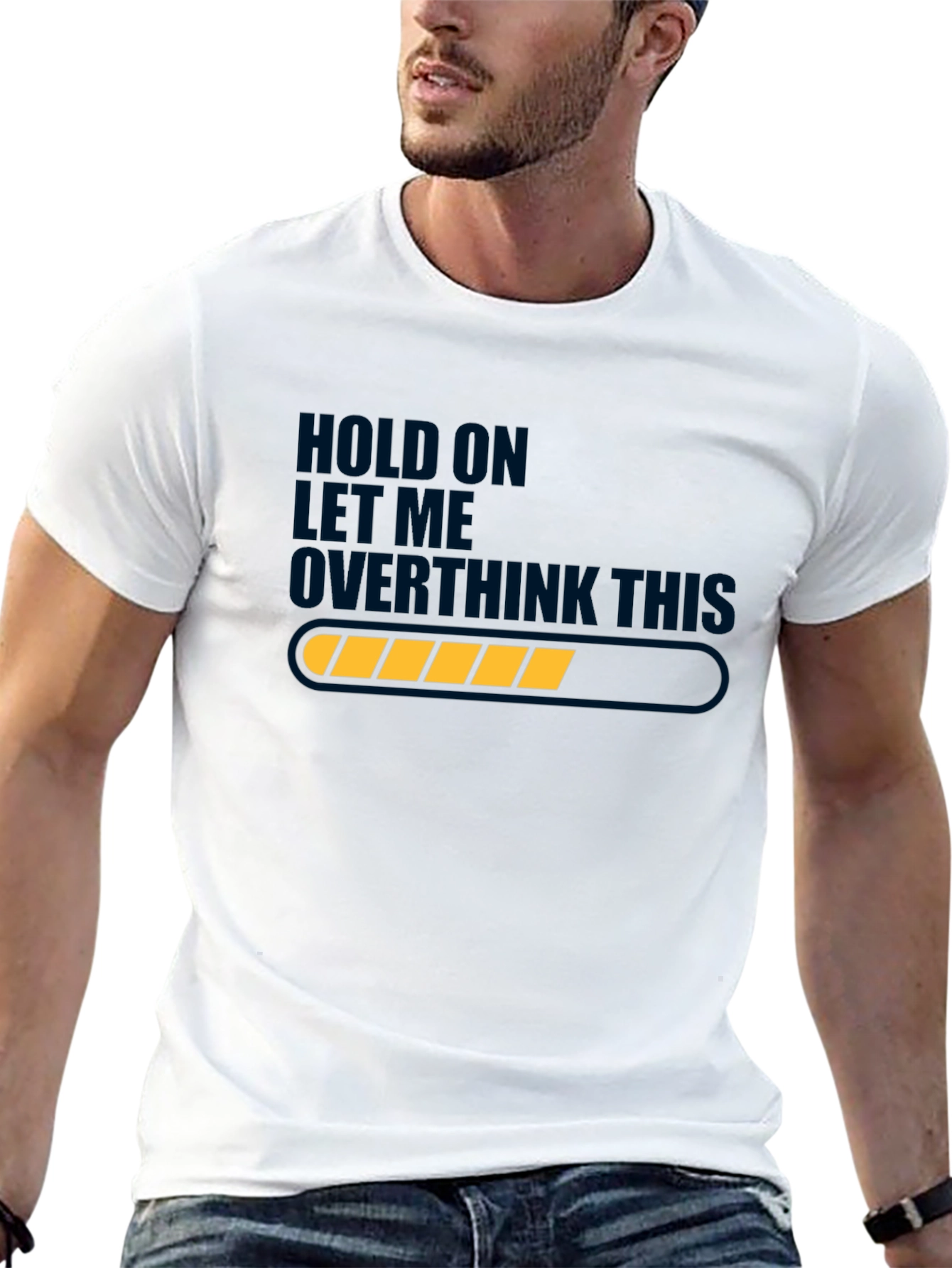 Overthinking T-Shirt - Funny Sarcastic Tee for Thinkers