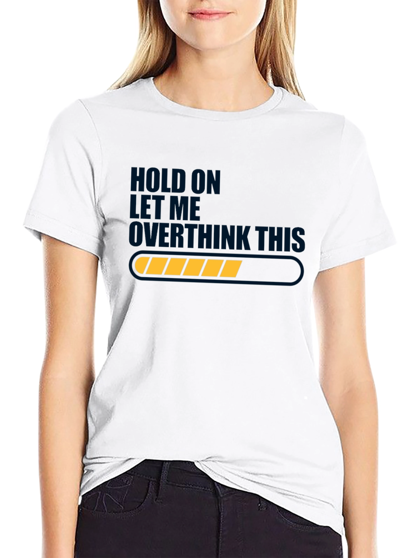Overthinking T-Shirt - Funny Sarcastic Tee for Thinkers