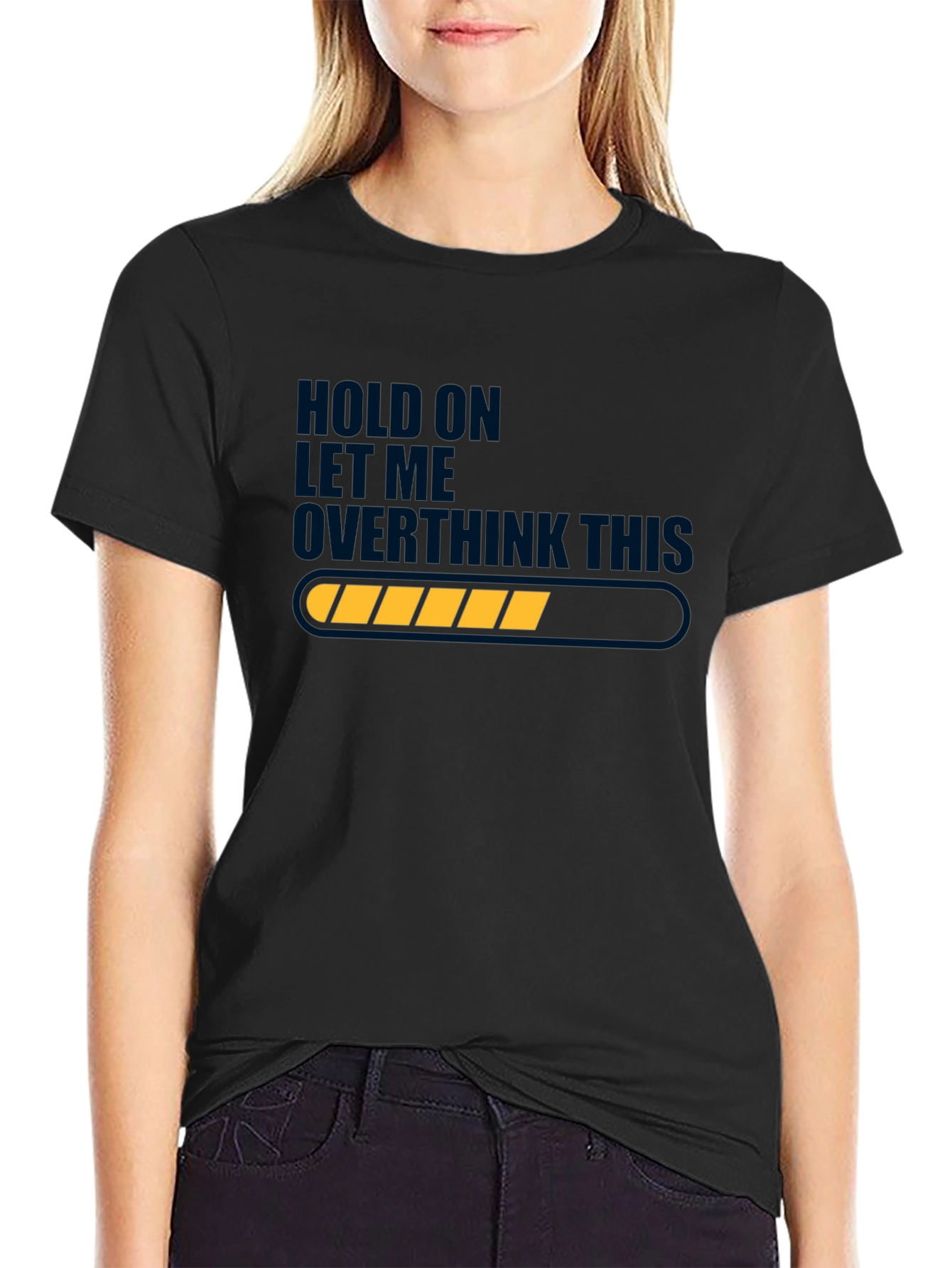 Overthinking T-Shirt - Funny Sarcastic Tee for Thinkers