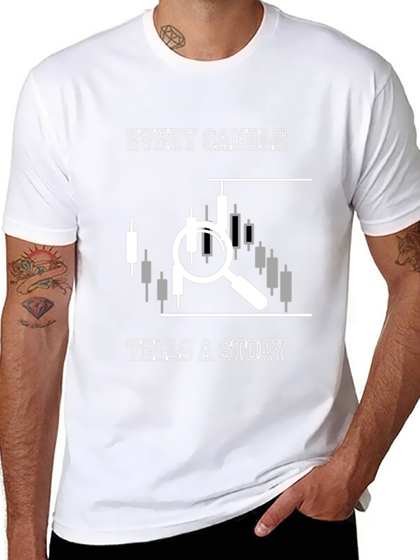 Every Candle Tells a Story Graphic Tee