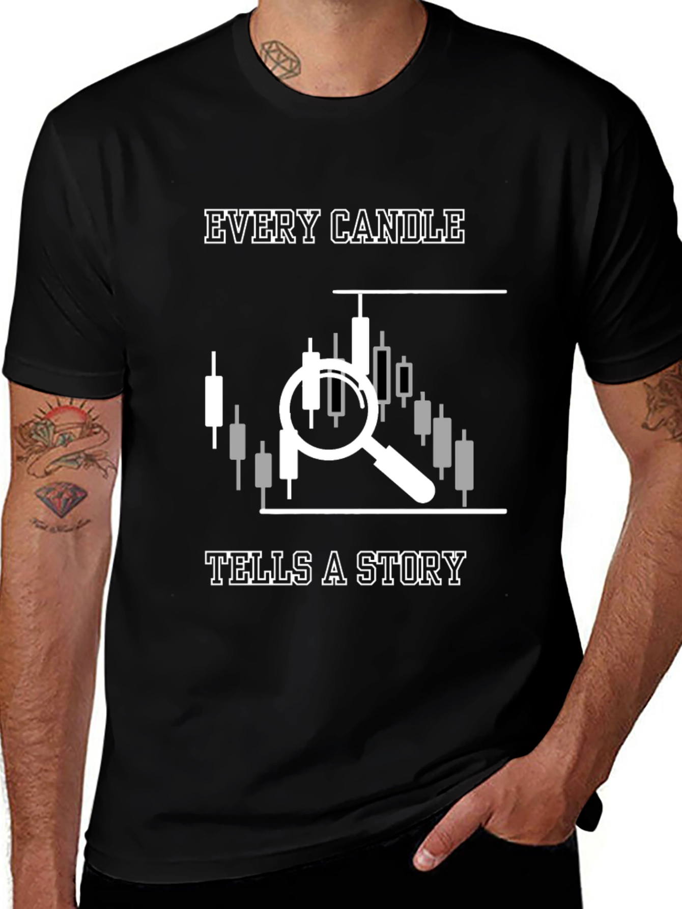 Every Candle Tells a Story Graphic Tee