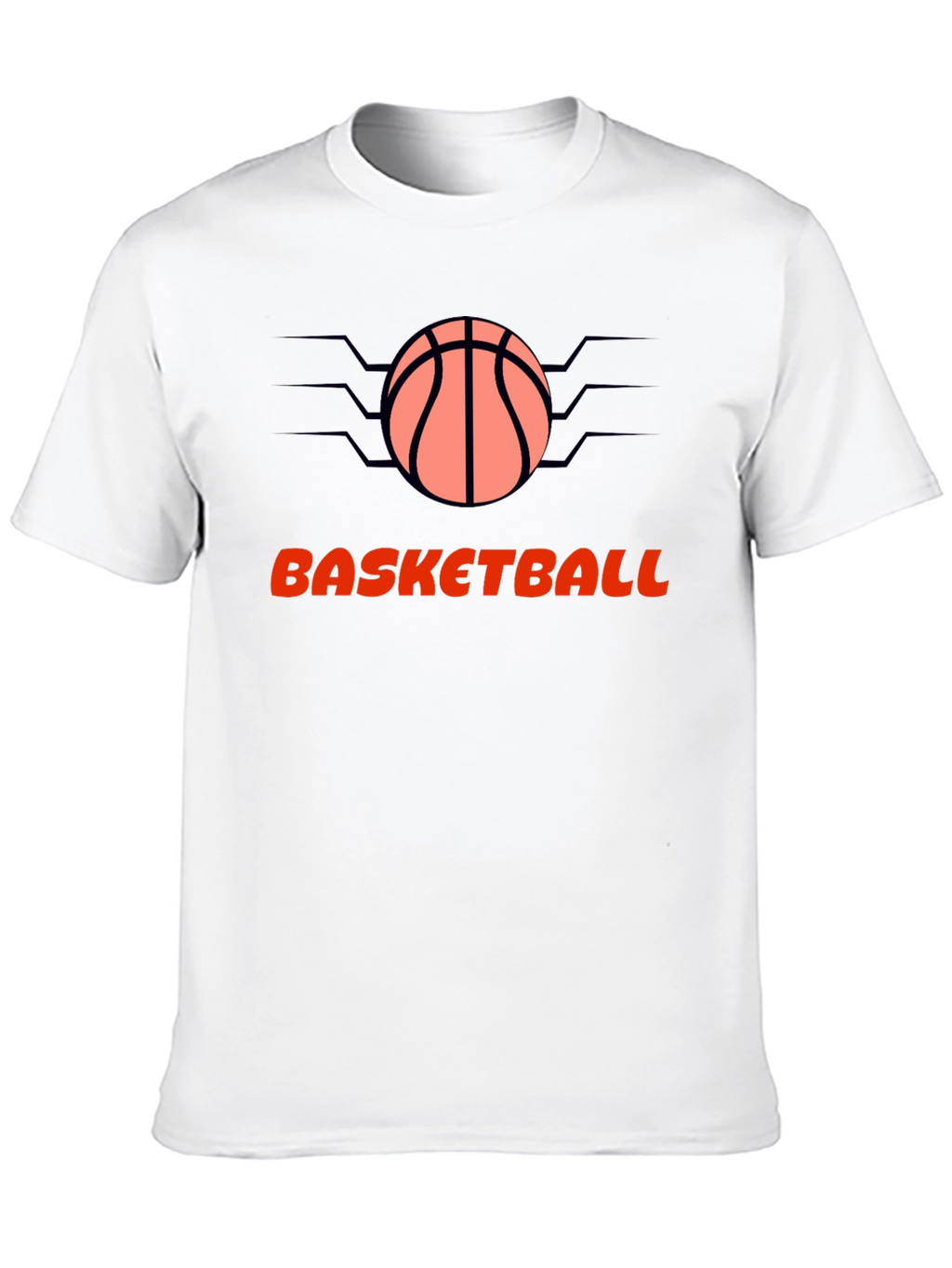 Basketball Graphic Black T-Shirt