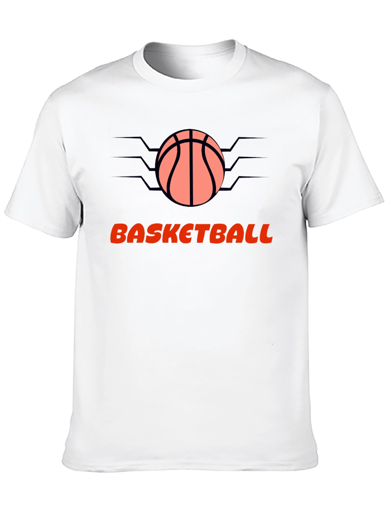 Basketball Graphic Black T-Shirt