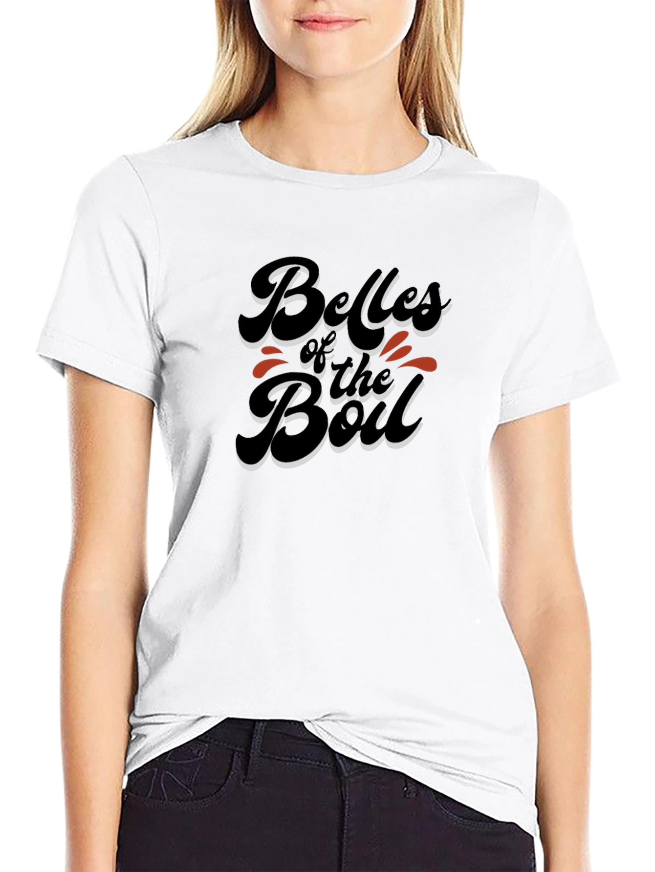 Belle of the Ball Graphic Tee - Stylish Comfort
