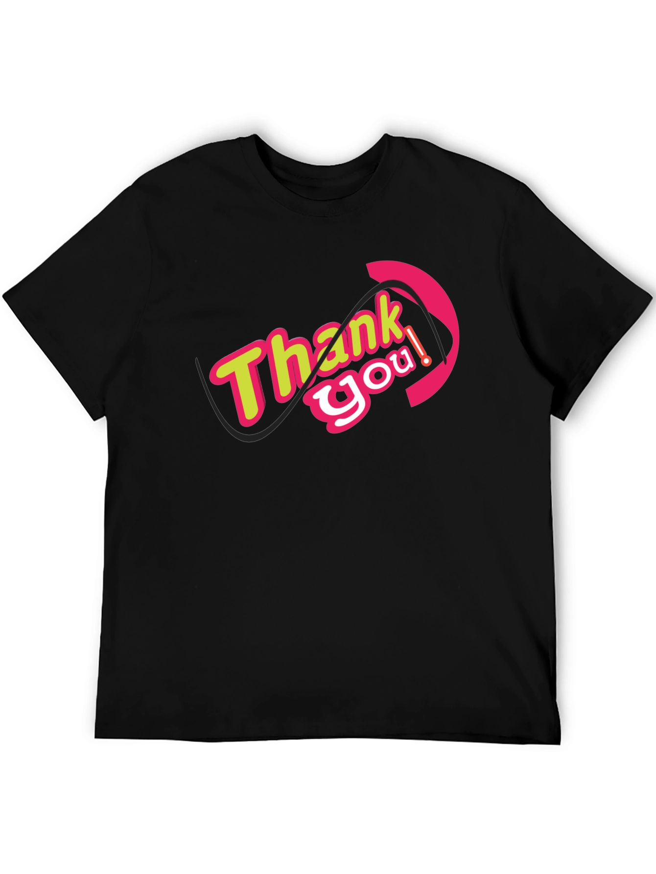 Thank You Graphic Tee - Stylish Comfort