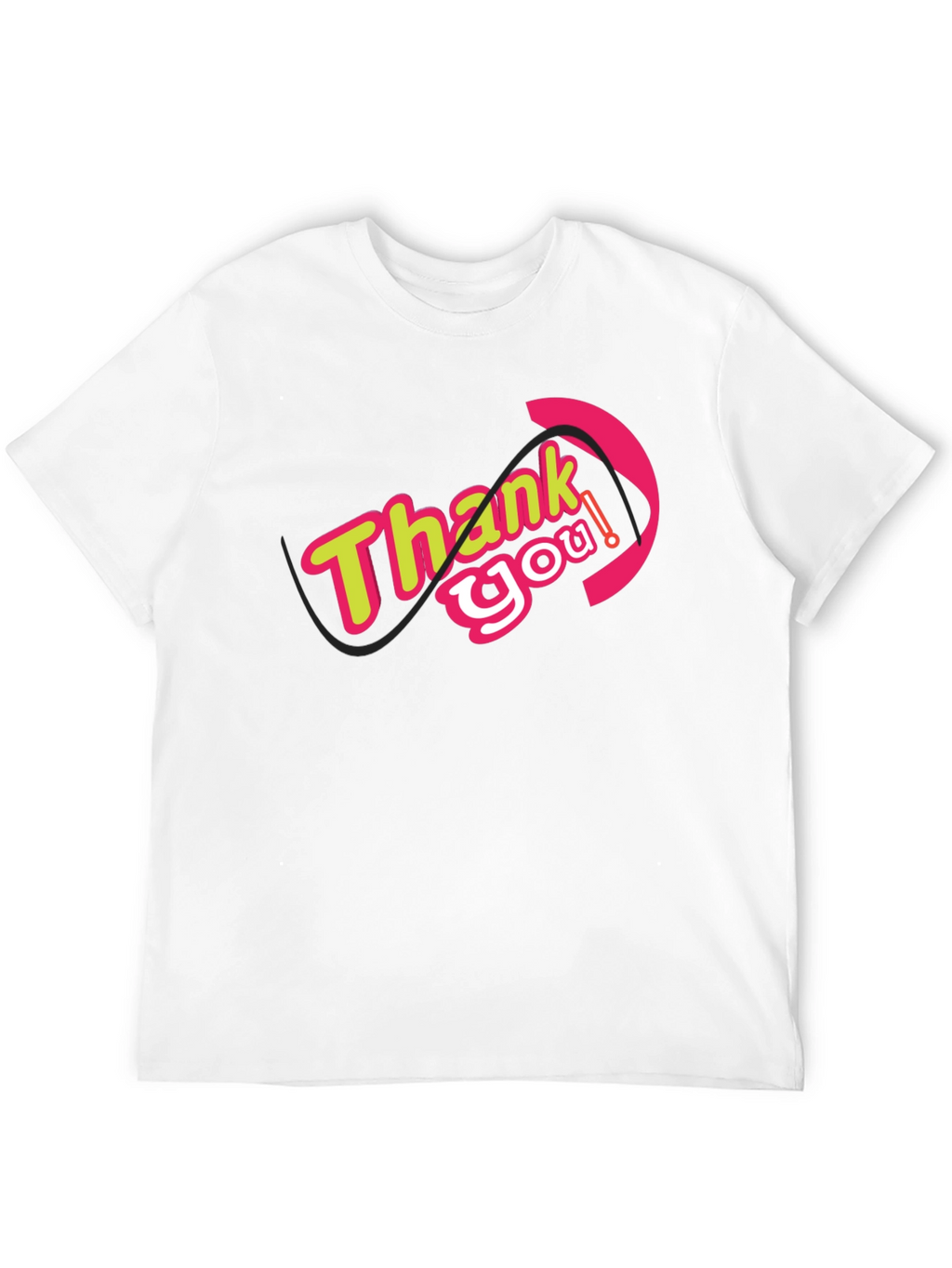 Thank You Graphic Tee - Stylish Comfort