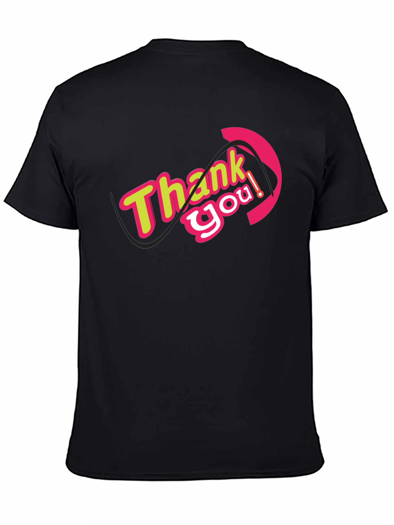 Thank You Graphic Tee - Stylish Comfort