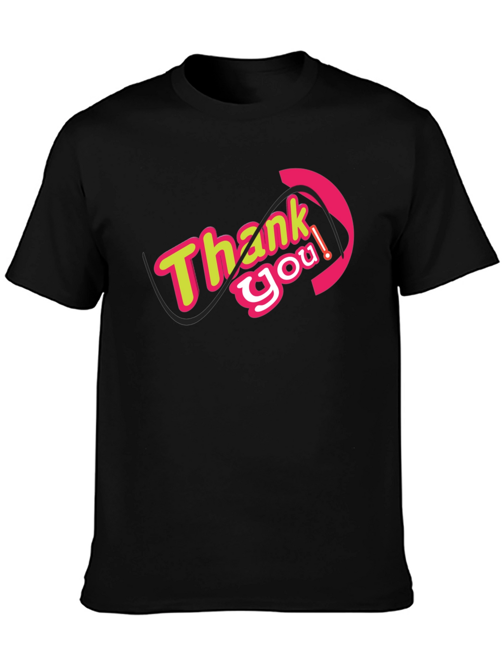 Thank You Graphic Tee - Stylish Comfort