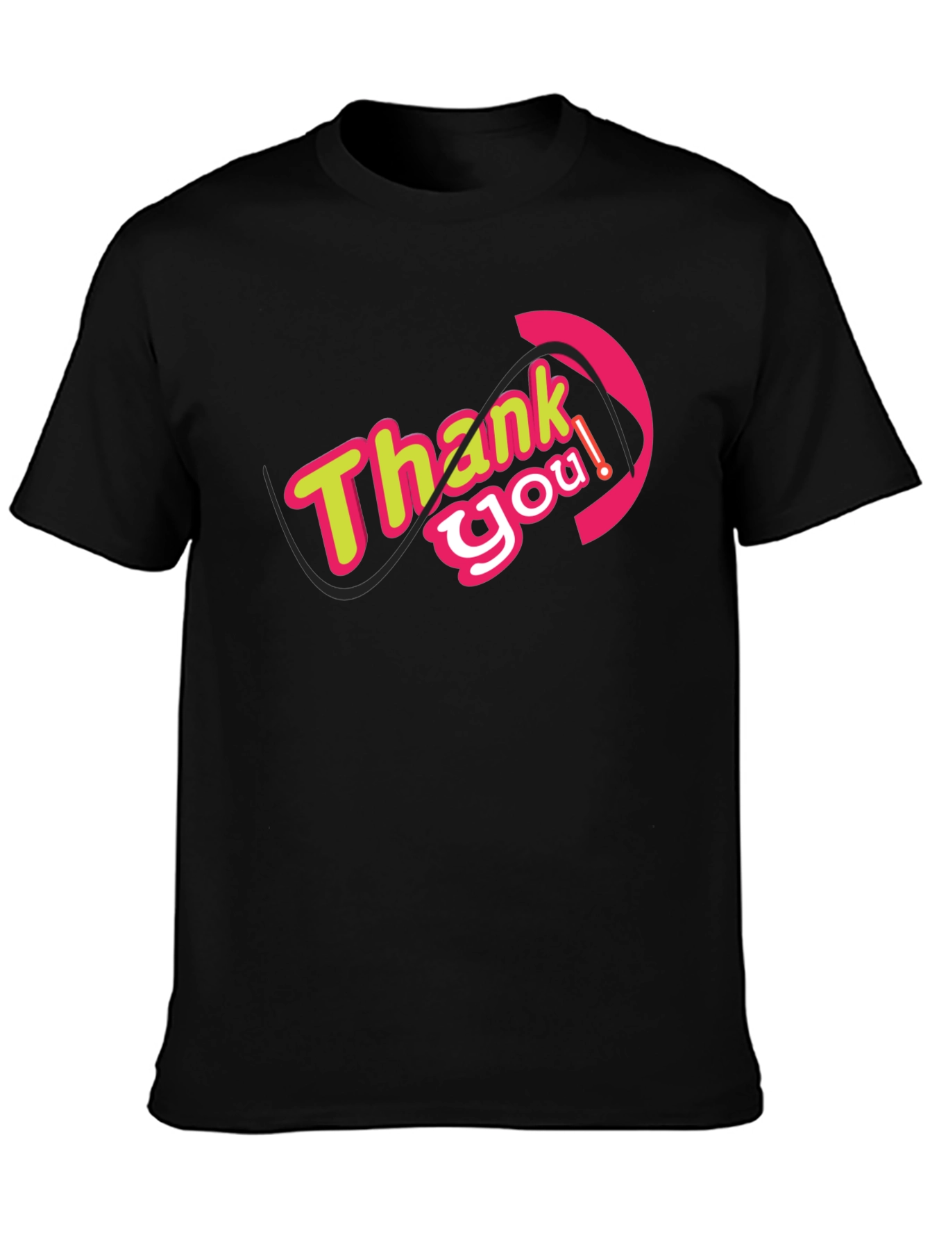 Thank You Graphic Tee - Stylish Comfort