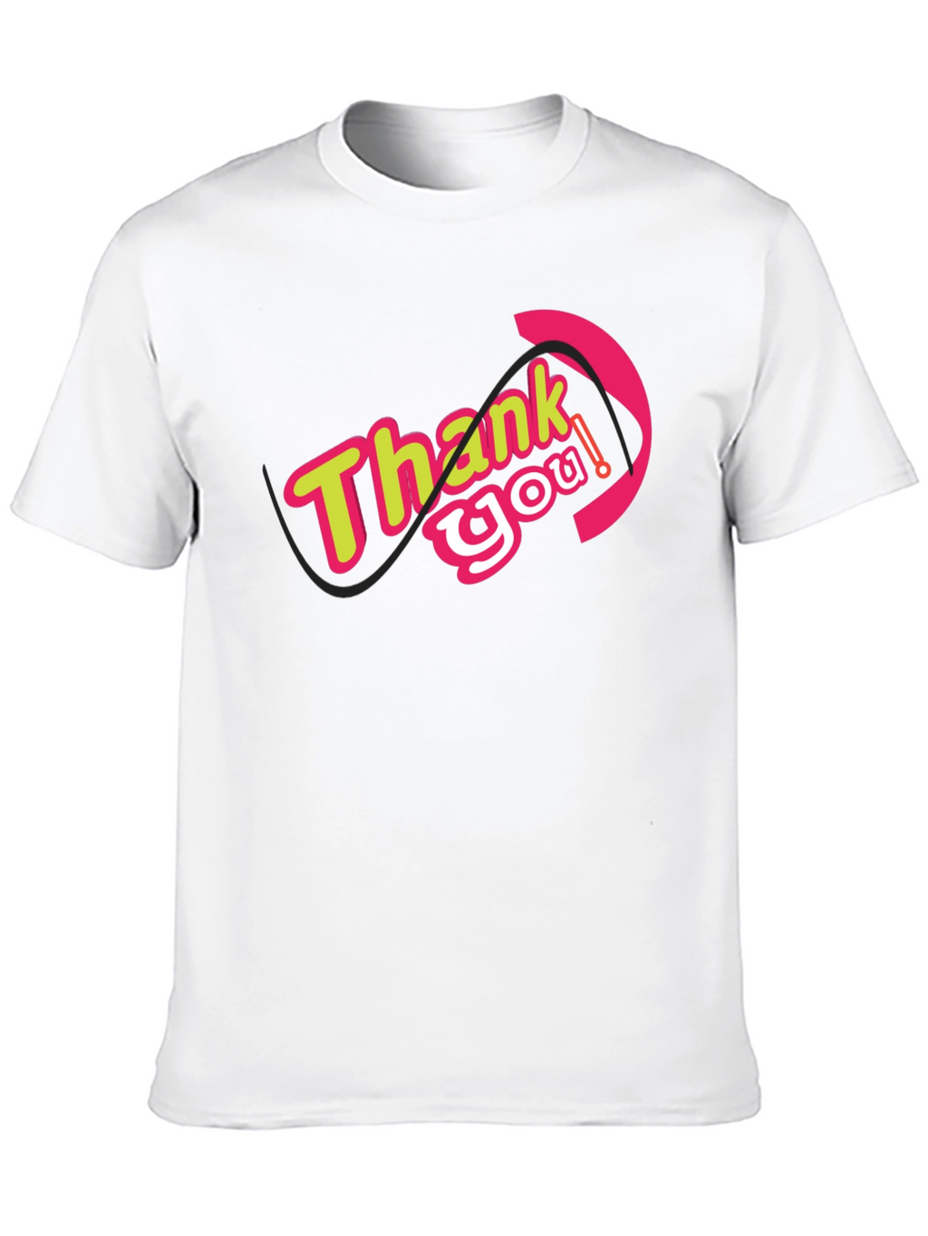 Thank You Graphic Tee - Stylish Comfort