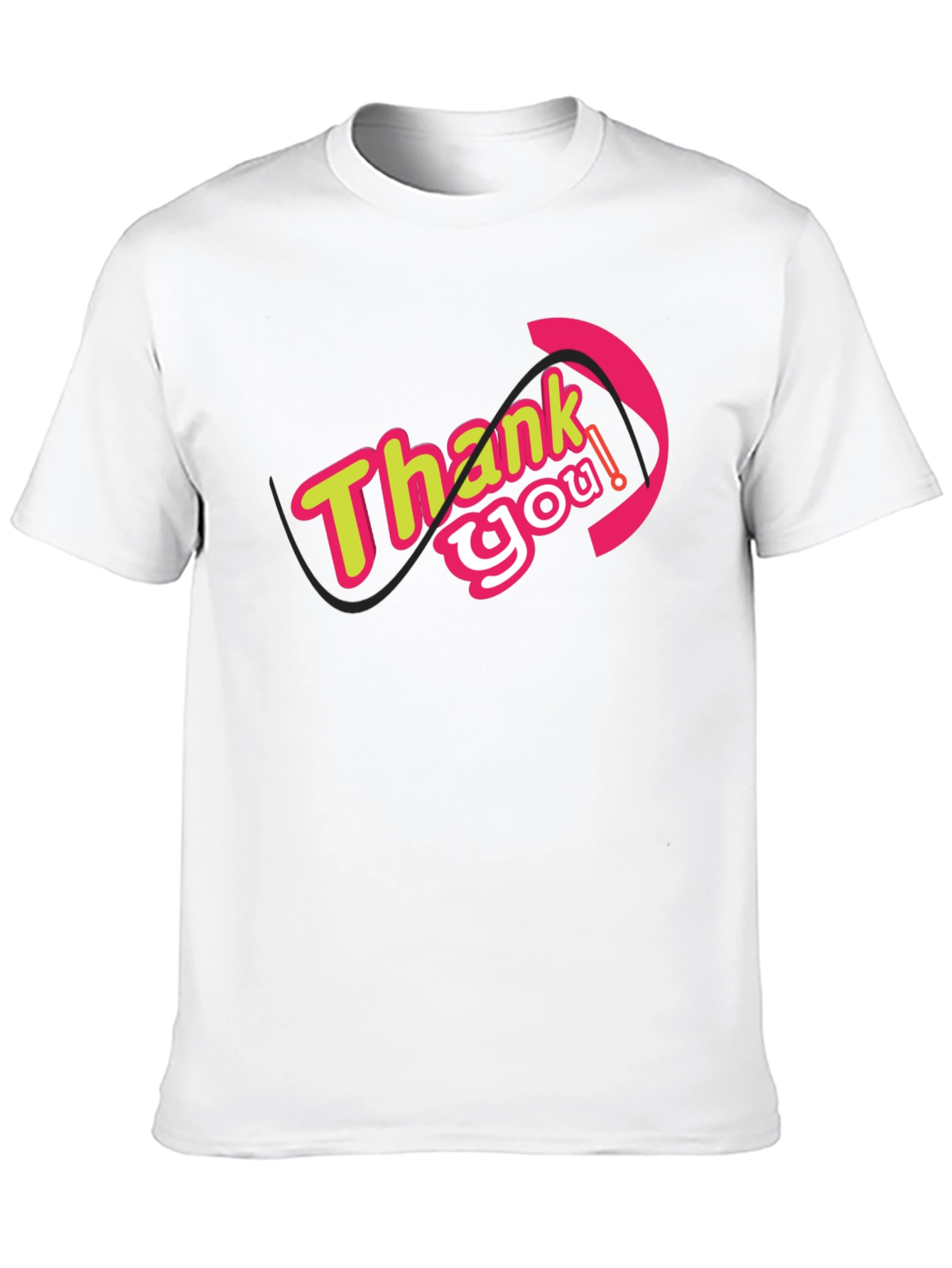 Thank You Graphic Tee - Stylish Comfort