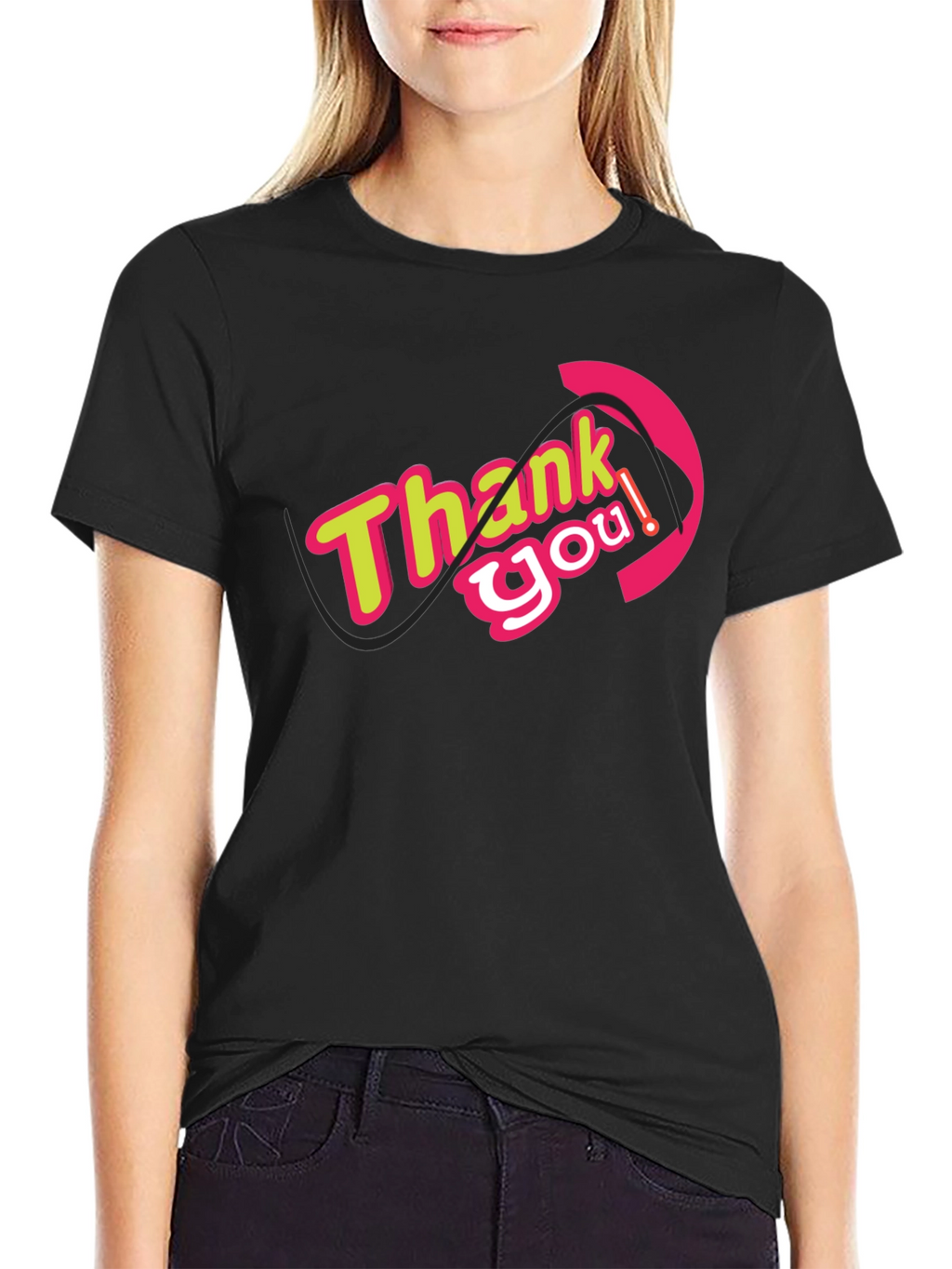 Thank You Graphic Tee - Stylish Comfort