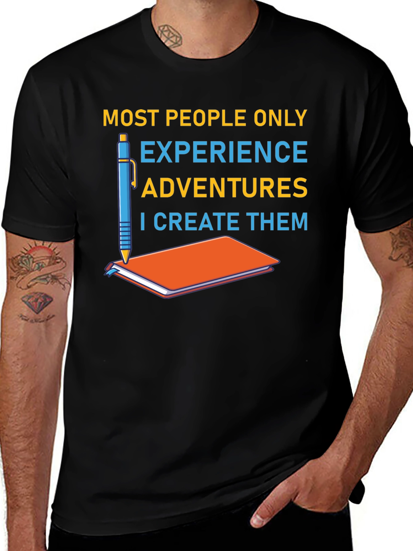 Adventure Creator T-Shirt - Novelist Writer Graphic Tee