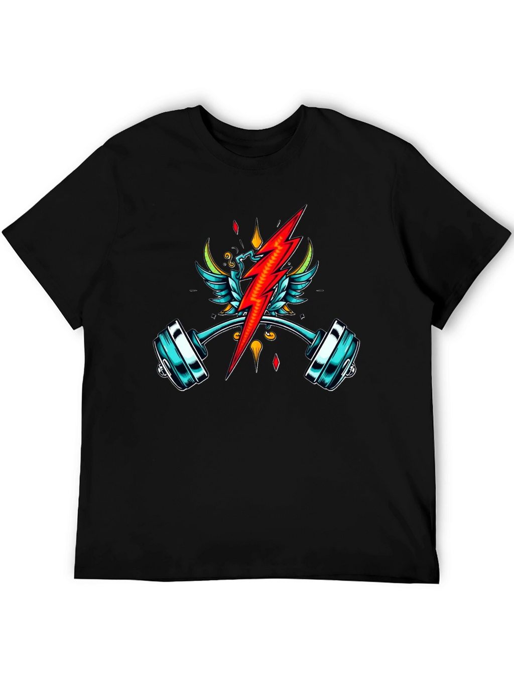 Lightning Barbell T-Shirt