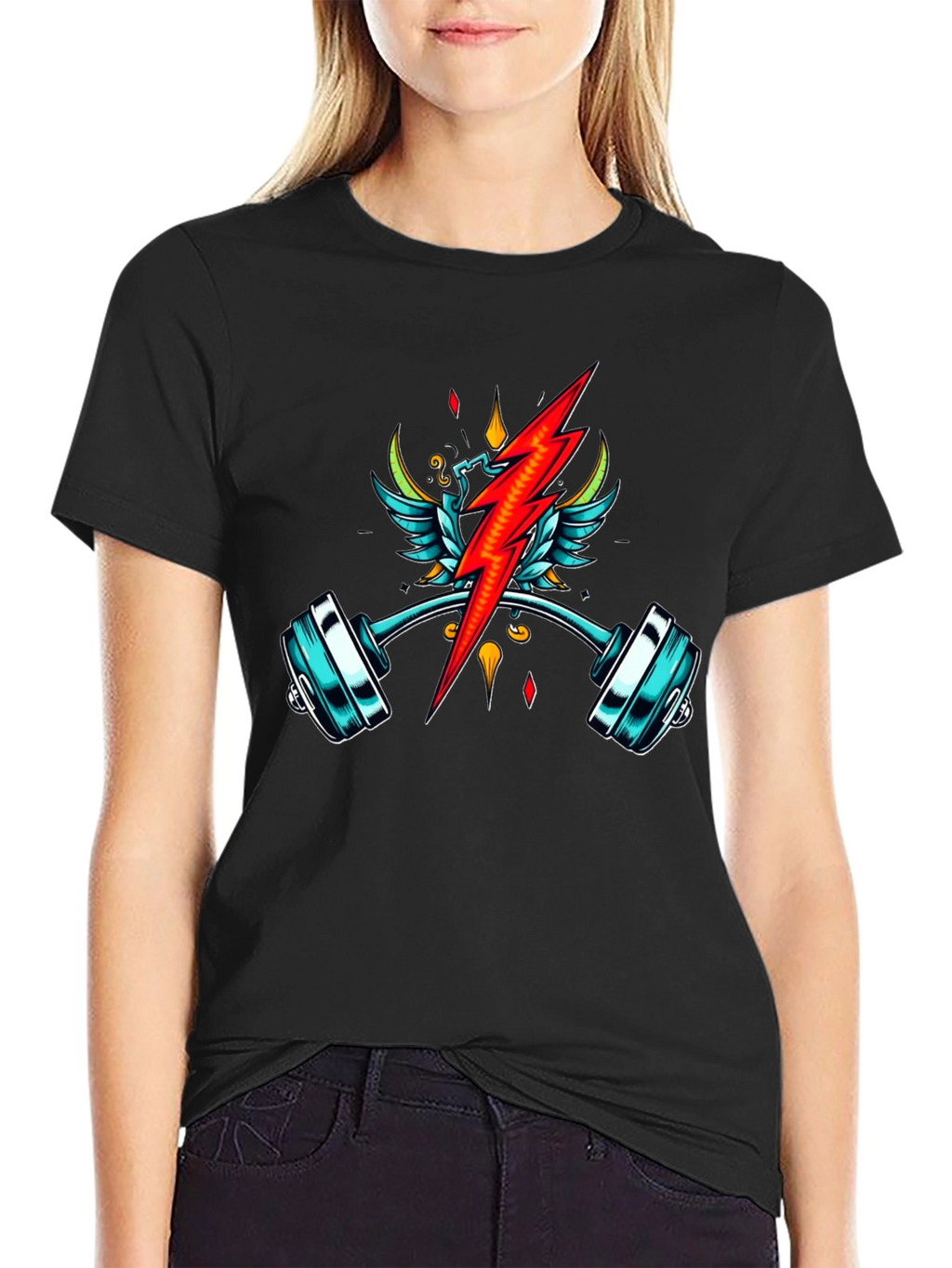 Lightning Barbell T-Shirt