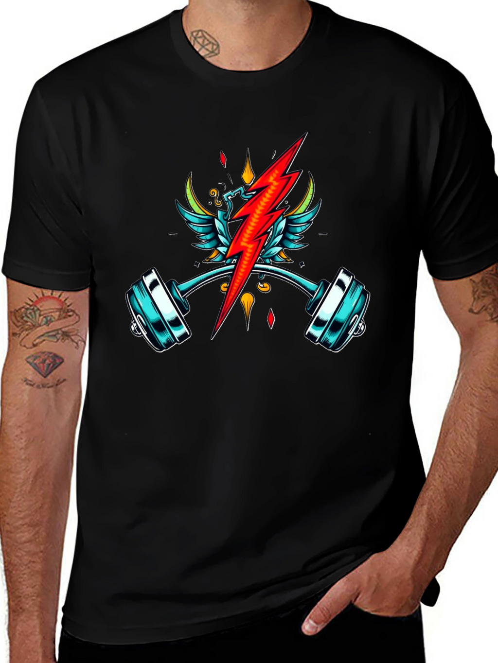Lightning Barbell T-Shirt