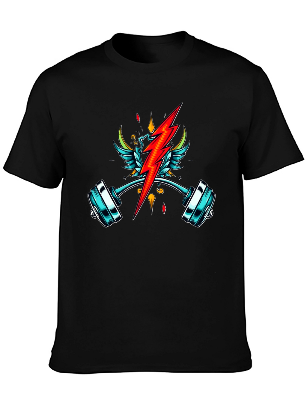 Lightning Barbell T-Shirt