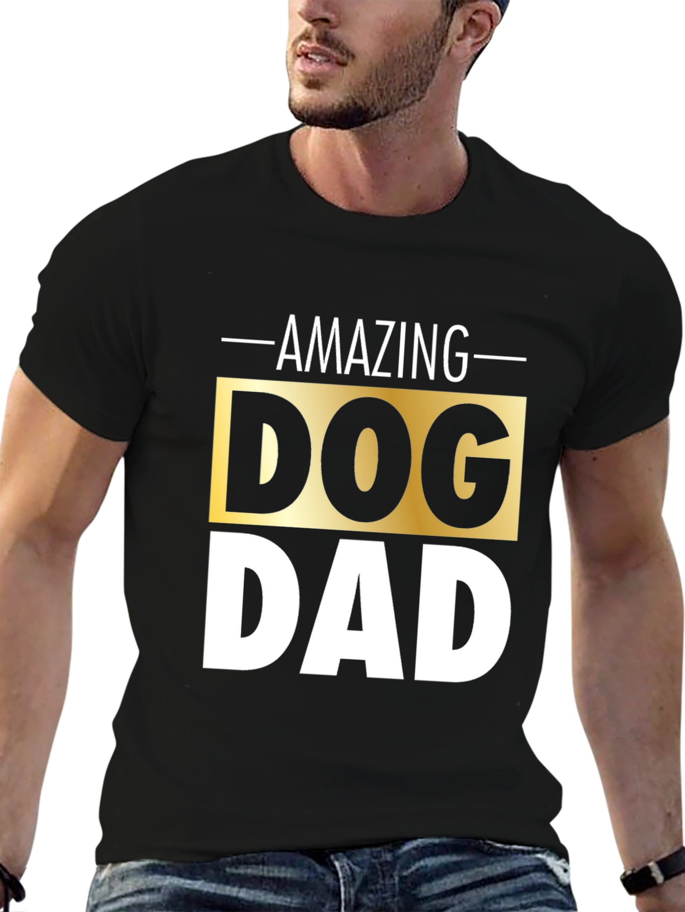 Amazing Dog Dad T-Shirt - Perfect for Dog Lovers
