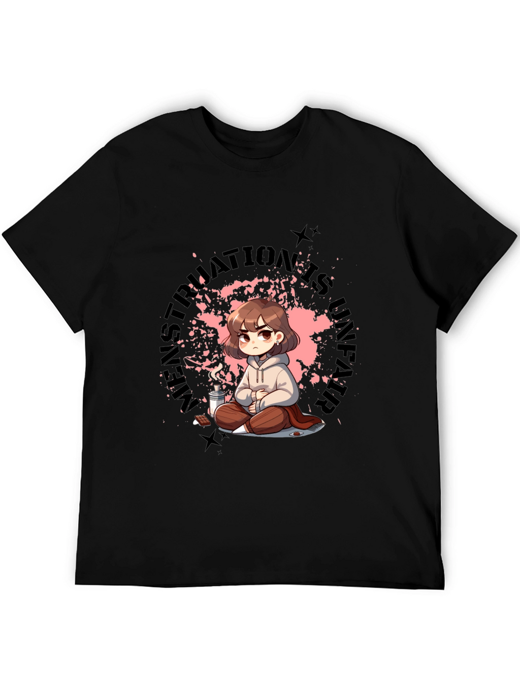 Unique Graphic Tee - Menstruation Is Strength