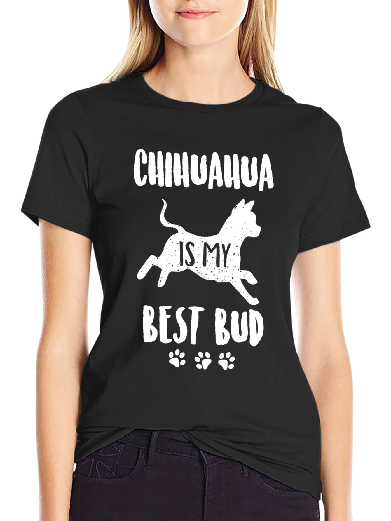 Chihuahua is My Best Bud Graphic Tee