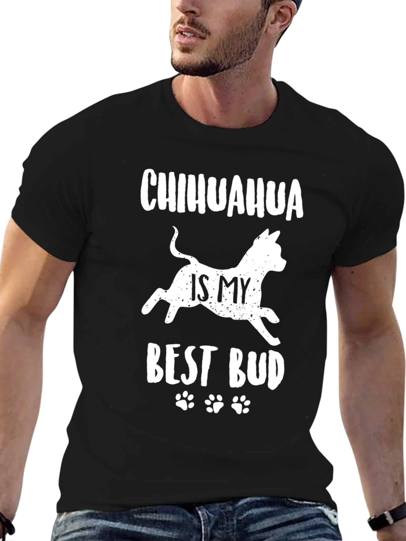 Chihuahua is My Best Bud Graphic Tee