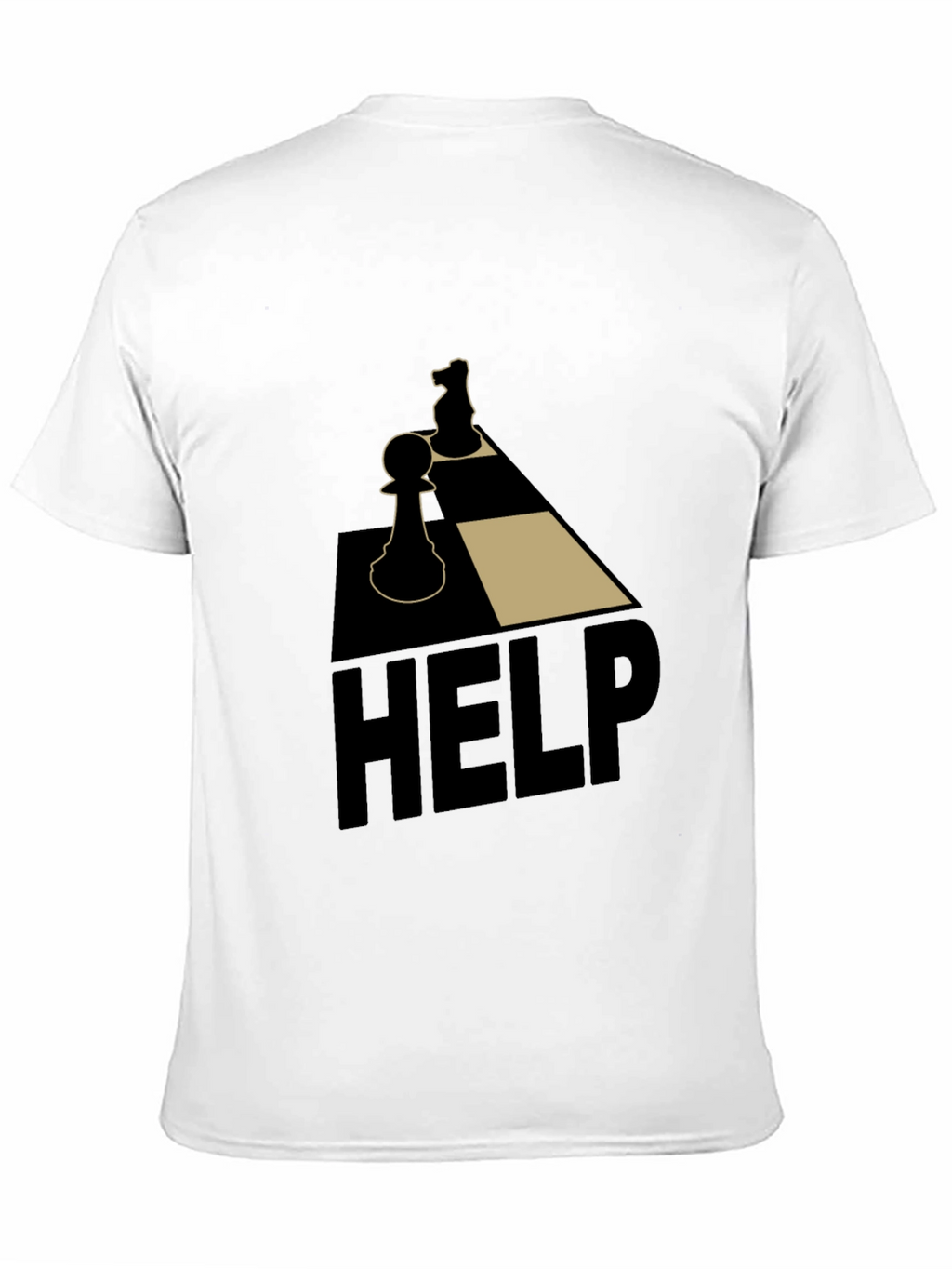 Chess Help Graphic Tee - Strategy & Style