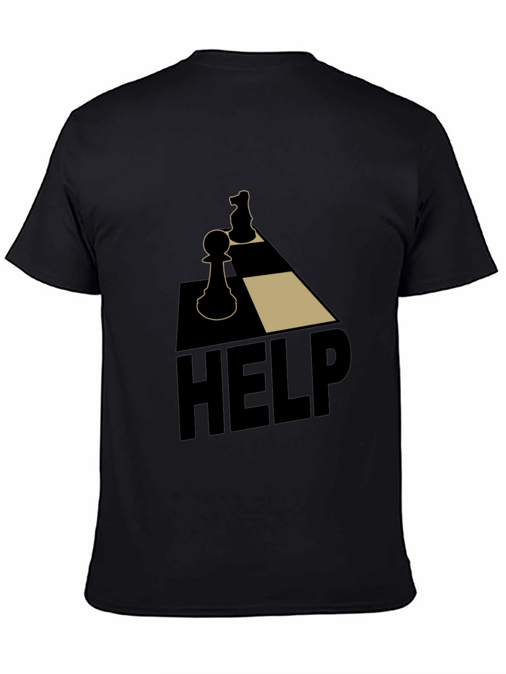 Chess Help Graphic Tee - Strategy & Style