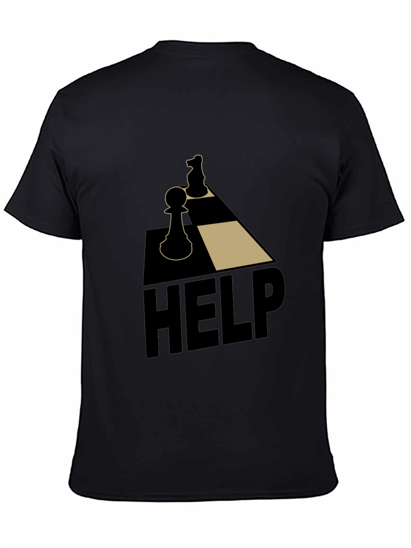 Chess Help Graphic Tee - Strategy & Style