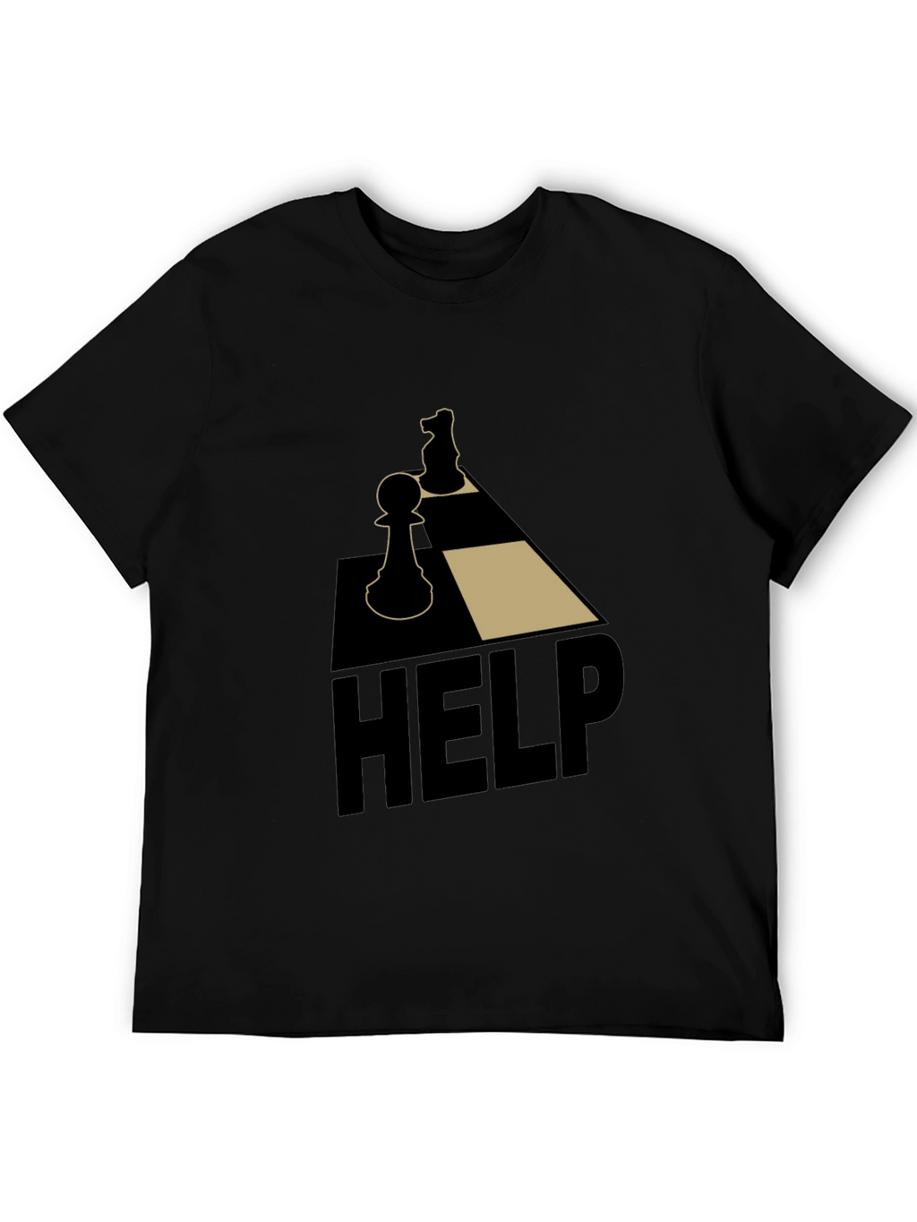 Chess Help Graphic Tee - Strategy & Style