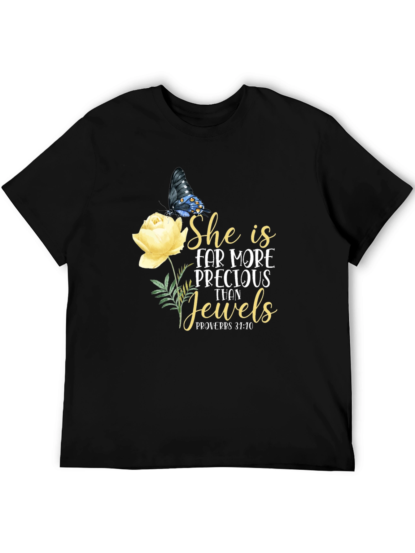 Precious Jewels Black T-Shirt