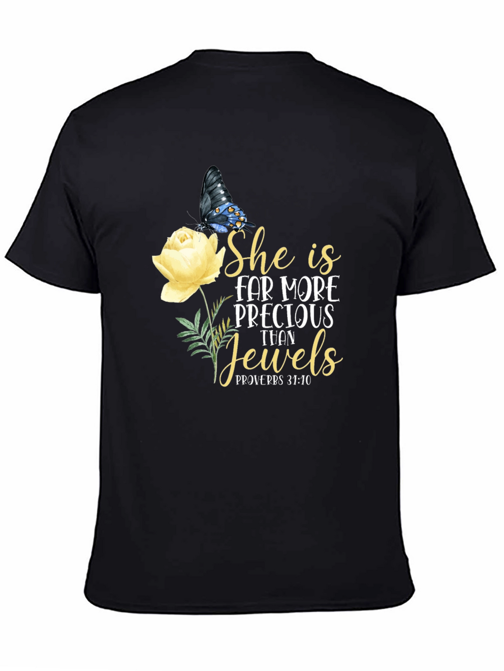 Precious Jewels Black T-Shirt