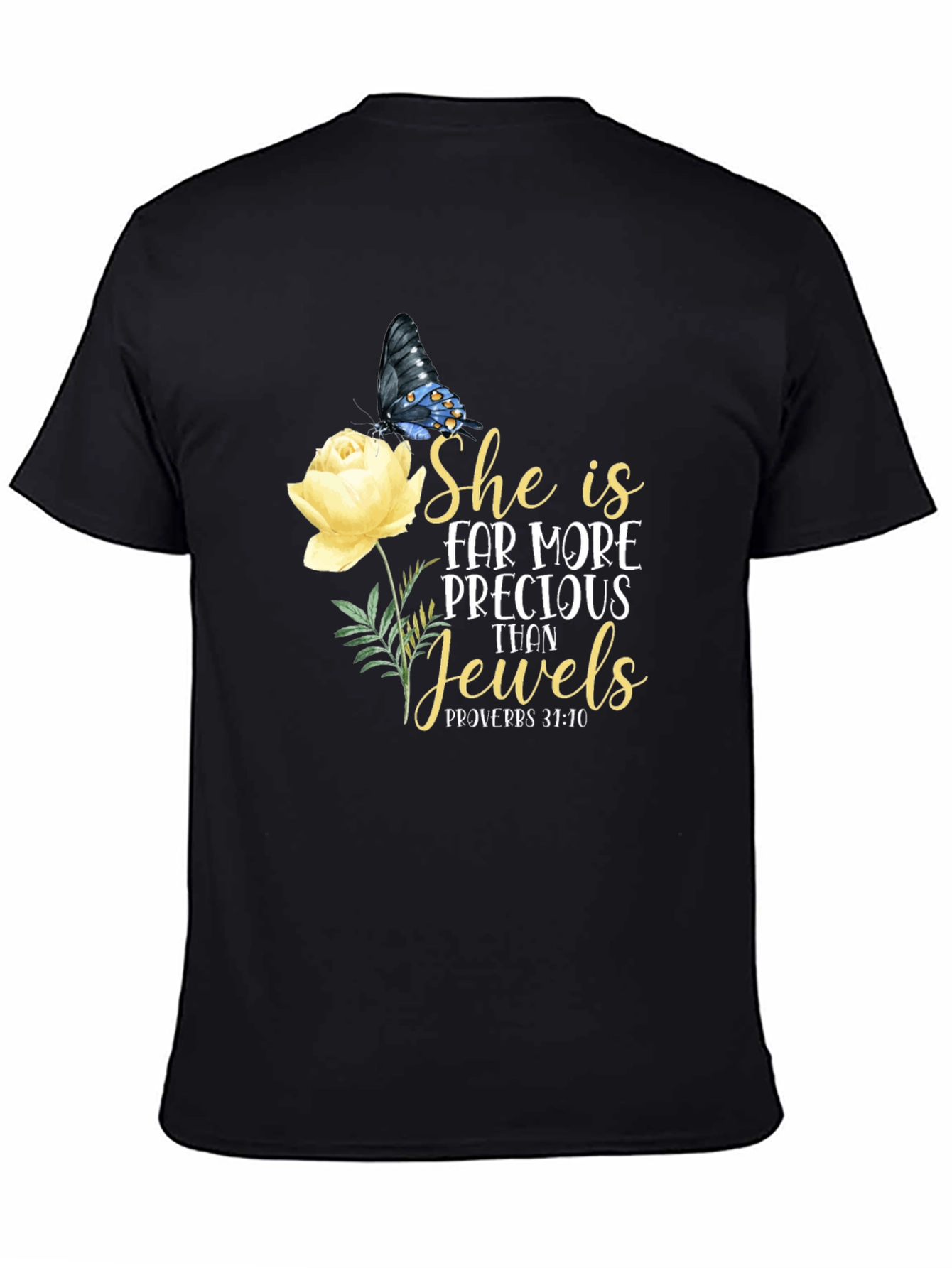 Precious Jewels Black T-Shirt