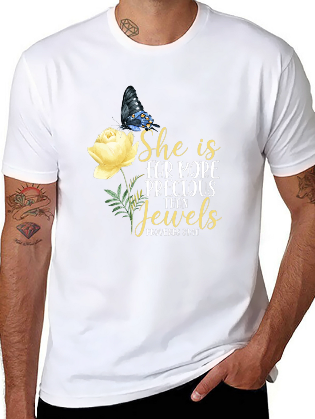Precious Jewels Black T-Shirt