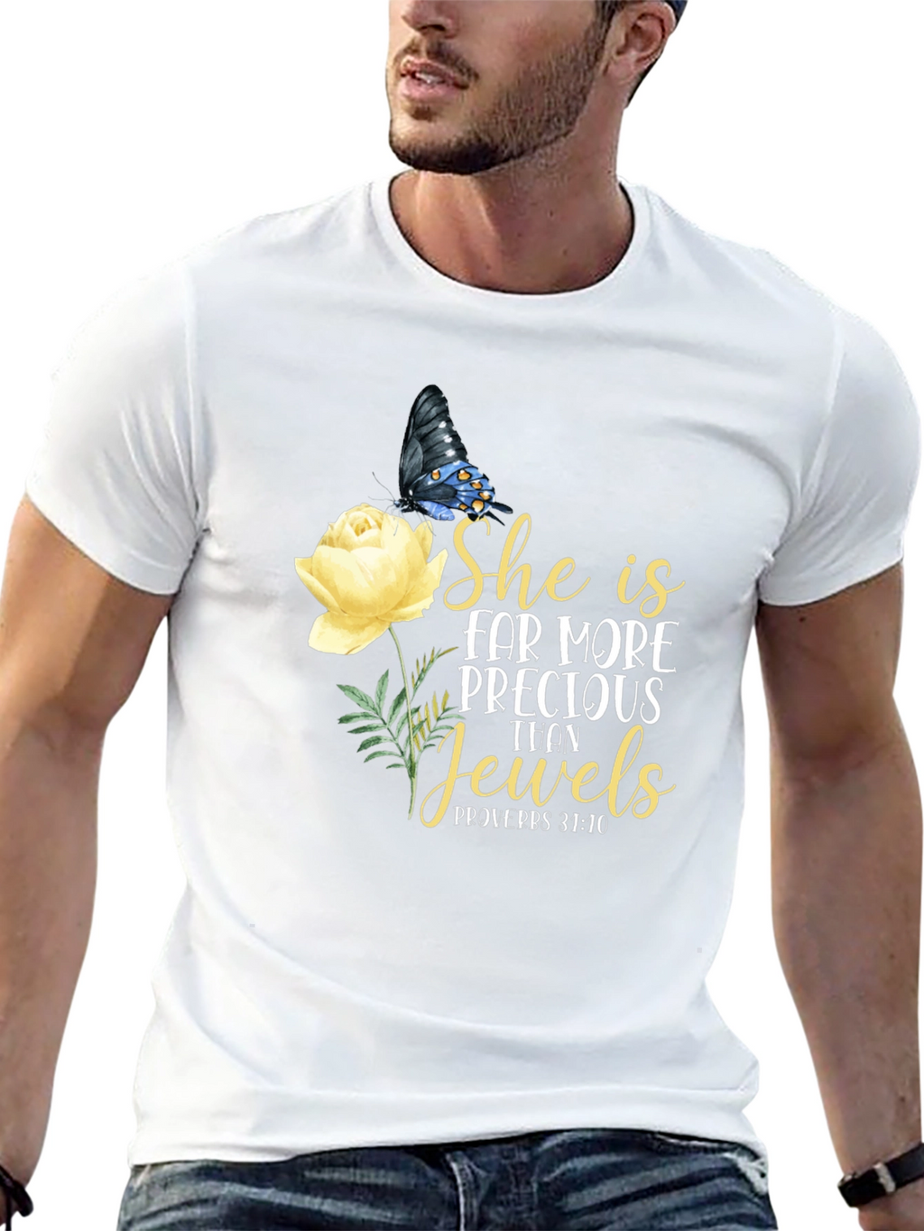 Precious Jewels Black T-Shirt
