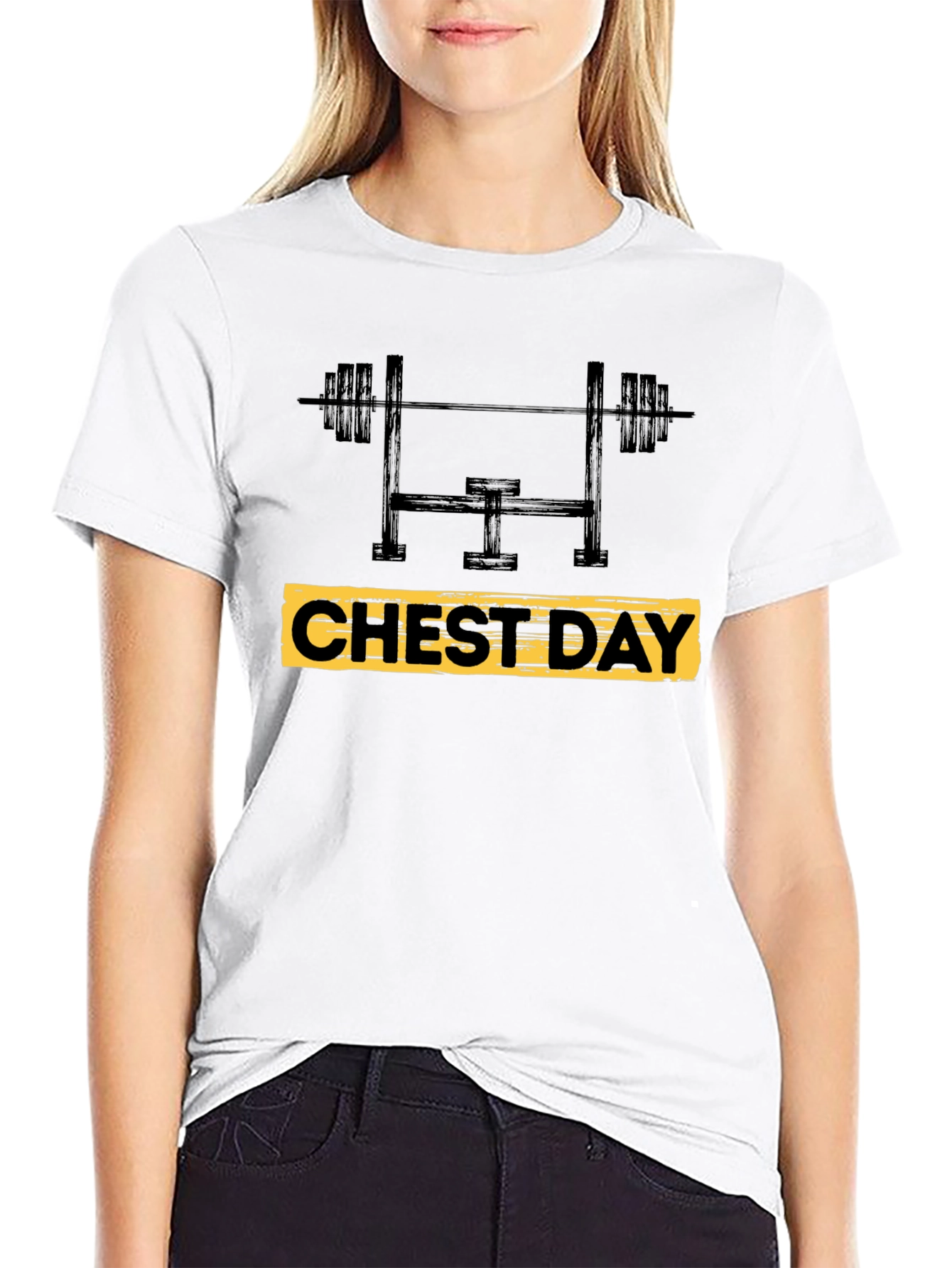 Chest Day T-Shirt - Gym Workout Apparel