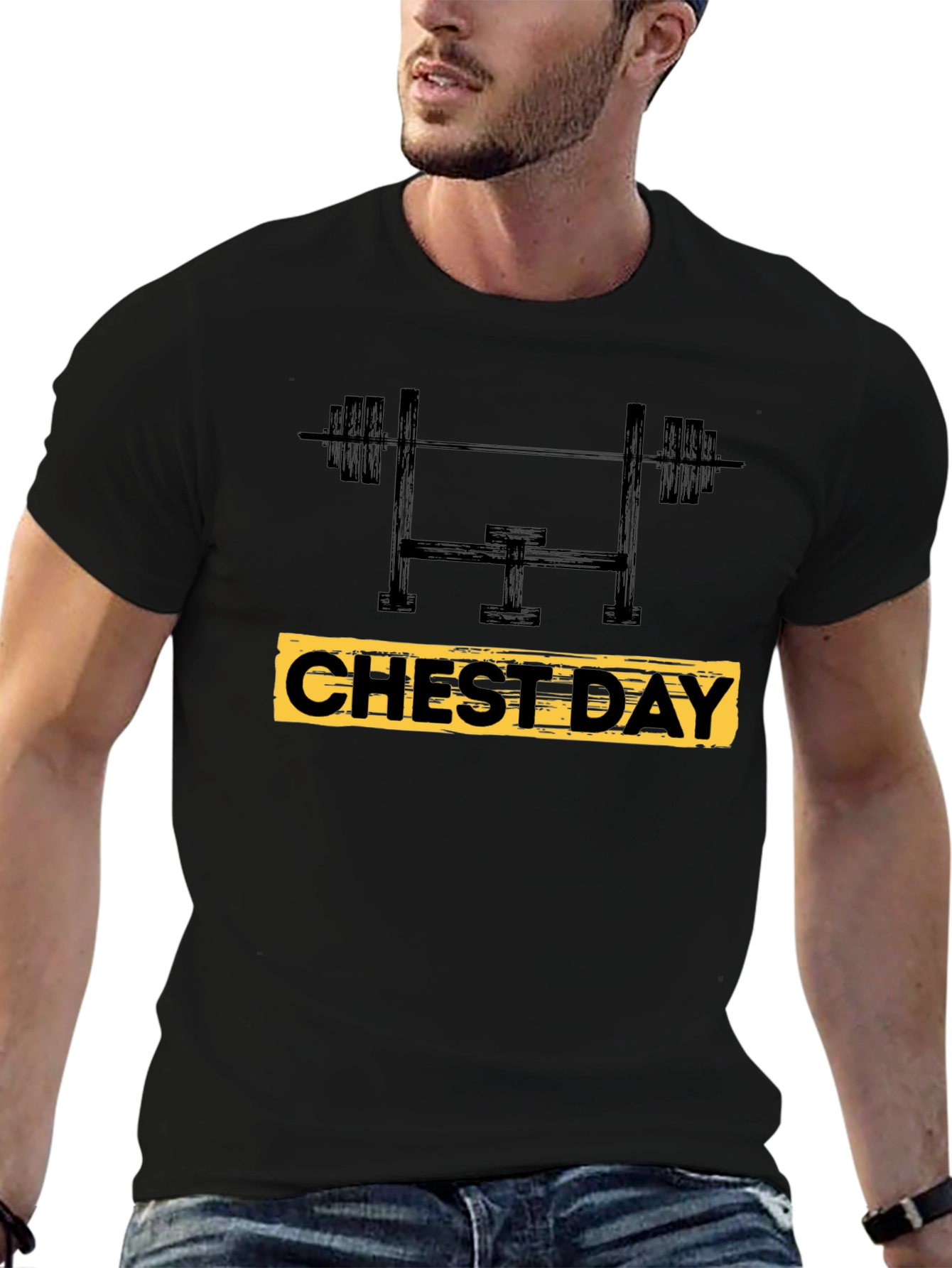 Chest Day T-Shirt - Gym Workout Apparel