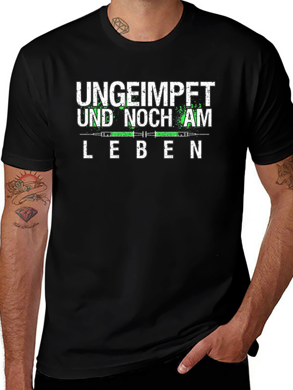 Ungeimpft Und Noch Am Leben T-Shirt