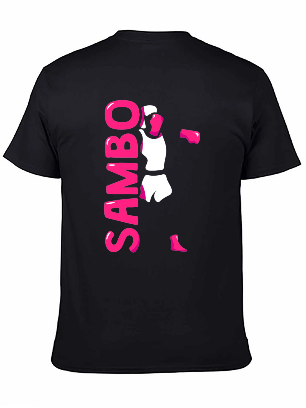 Sambo Fighter Black T-Shirt