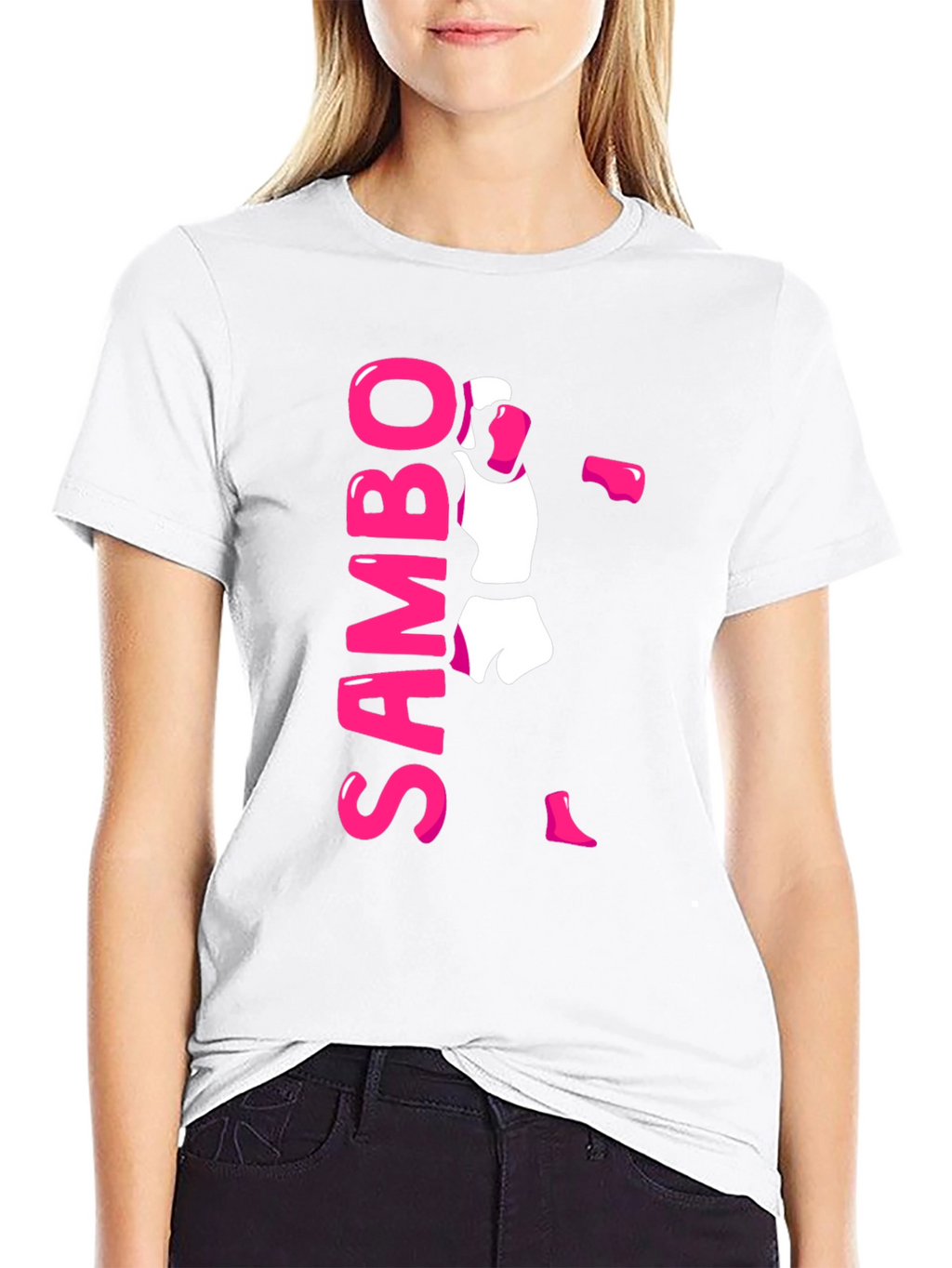 Sambo Fighter Black T-Shirt